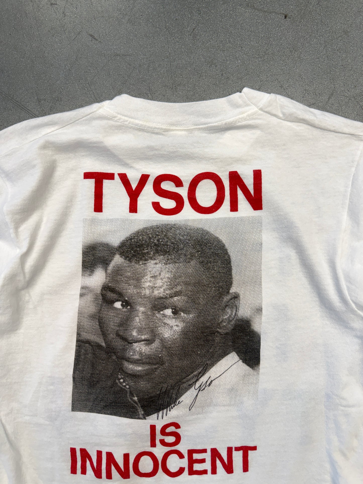 90'S FREE MIKE TYSON TEE (SCREEN STARS TAG)