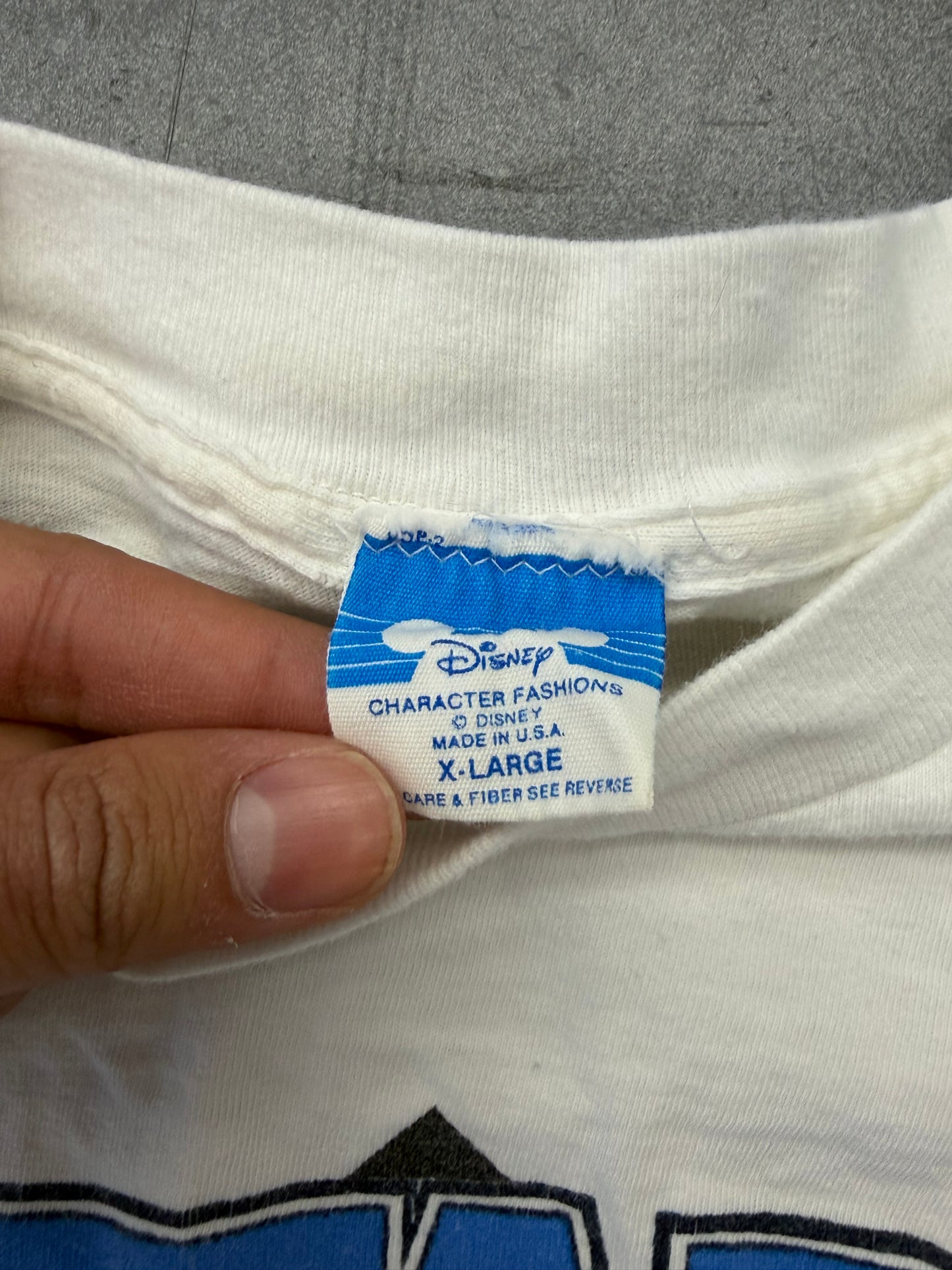 80'S DISNEY STAR TOURS LOGO TEE (DISNEY CHARCTER FASHIONS TAG)