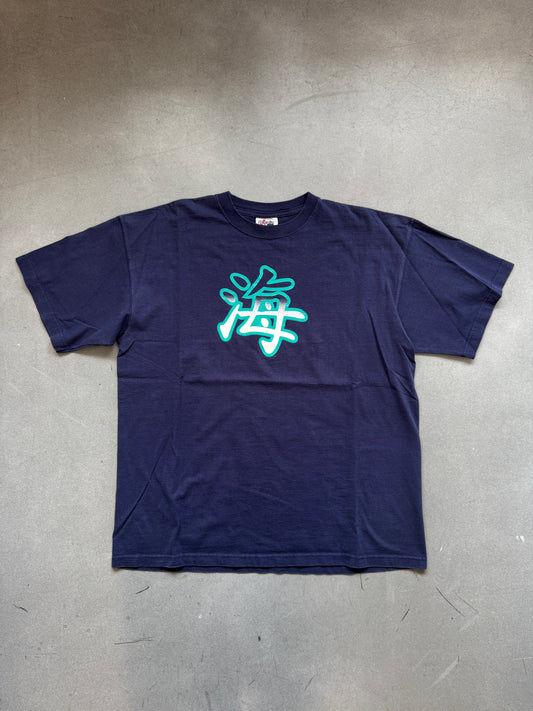 00’S JAPANESE MIAMI DOLPHINS LOGO TEE (MAJESTIC TAG)