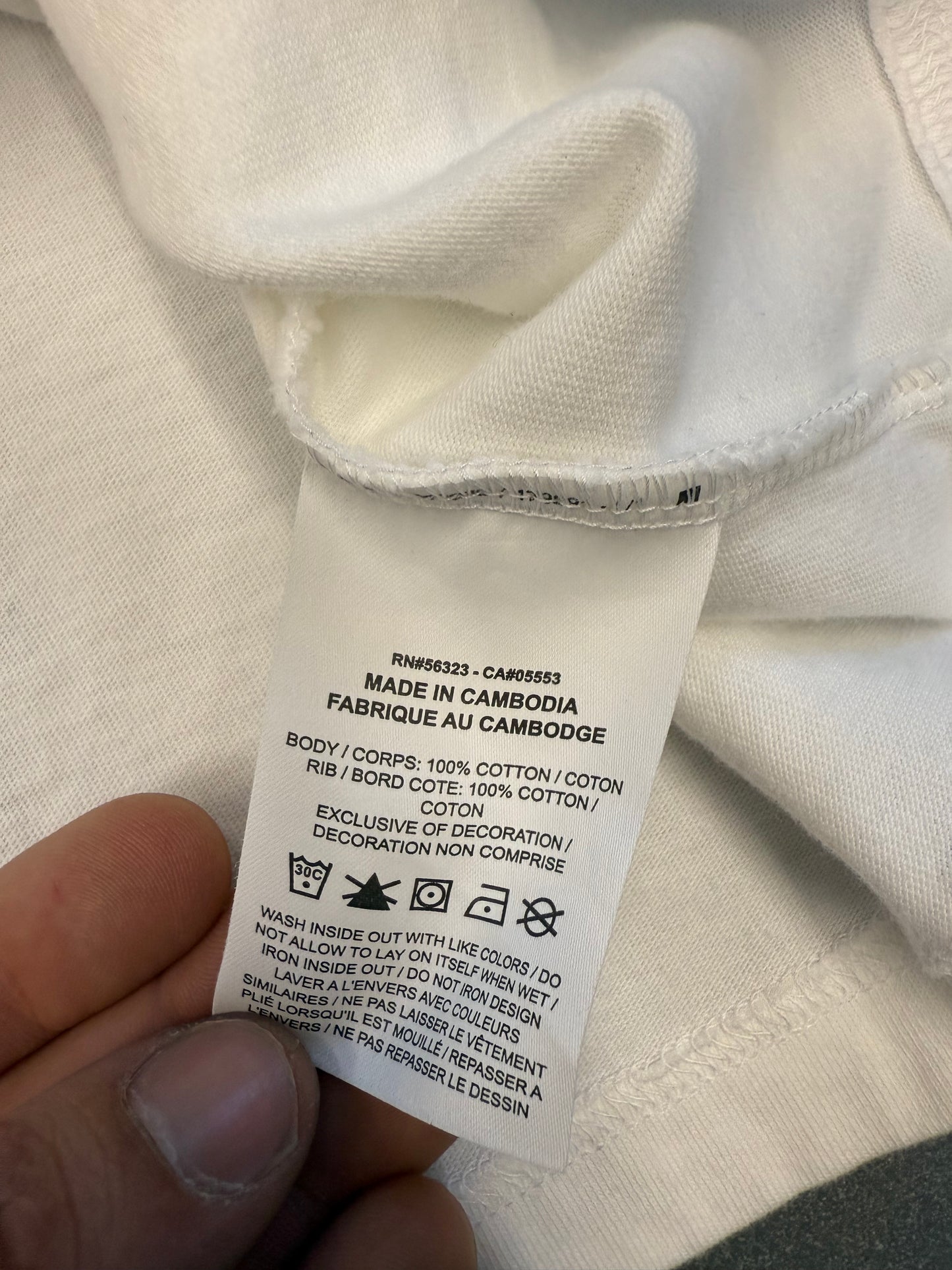 2023 ARCH X ABLOH INVITATIONAL CONSTRUCTION ZONE TEE - WHITE (2XL)