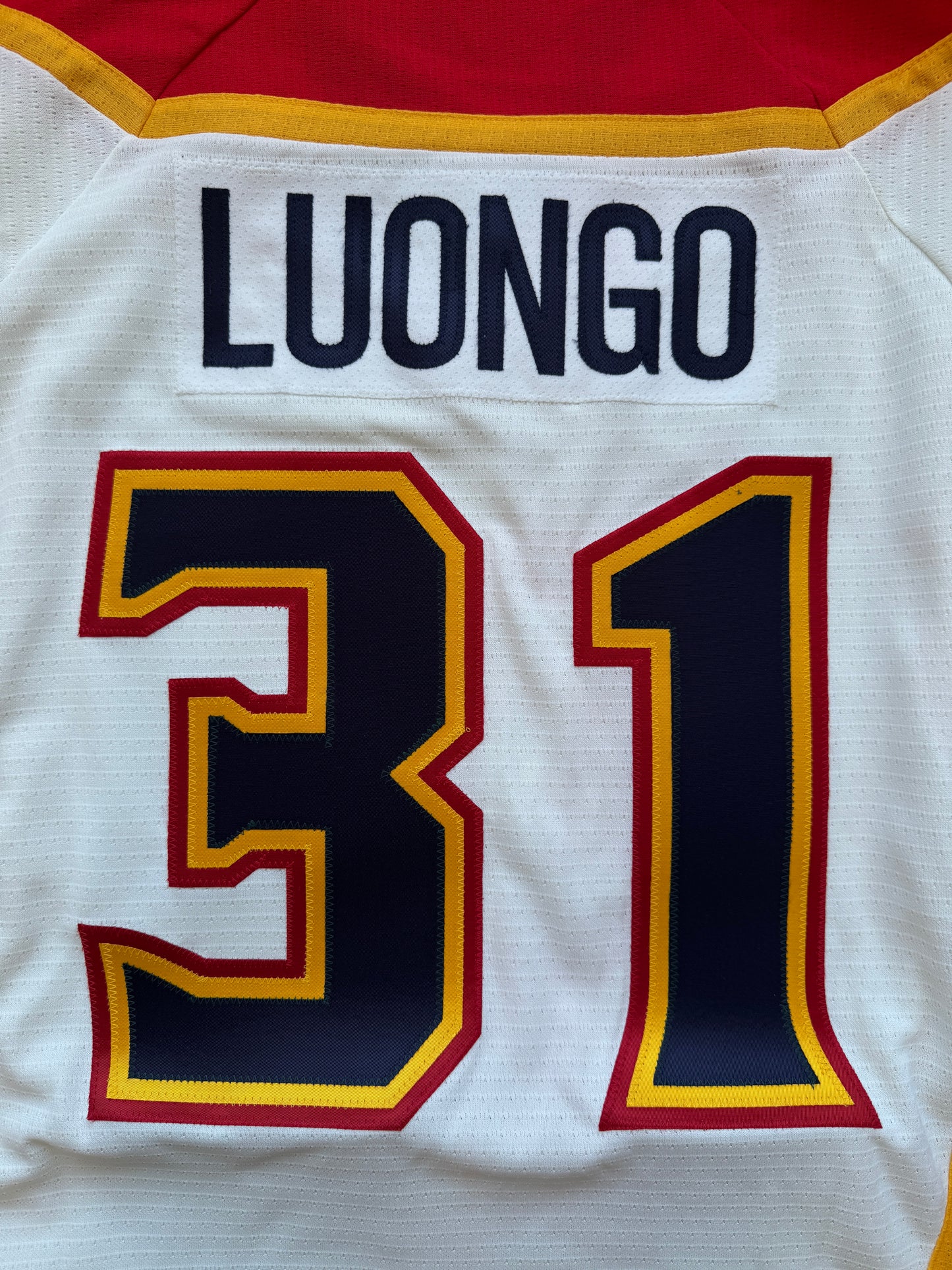 2001 ROBERTO LUONGO LOUISVILLE PANTHERS BAUER HOCKEY JERSEY NWT
