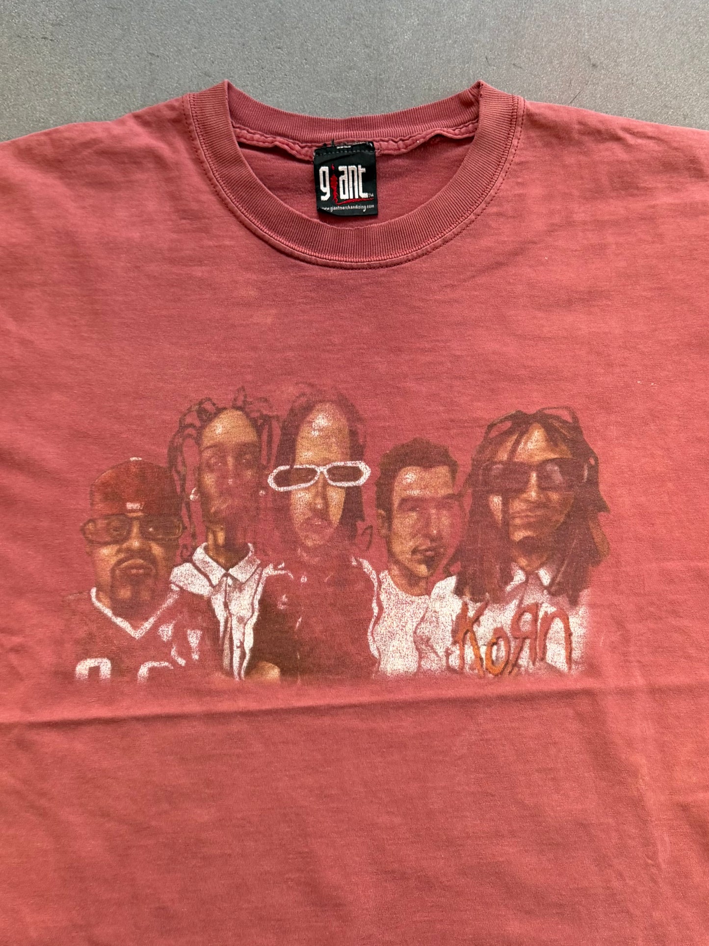 90S KORN BAND MEMBERS "KORN.COM" (GIANT TAG)