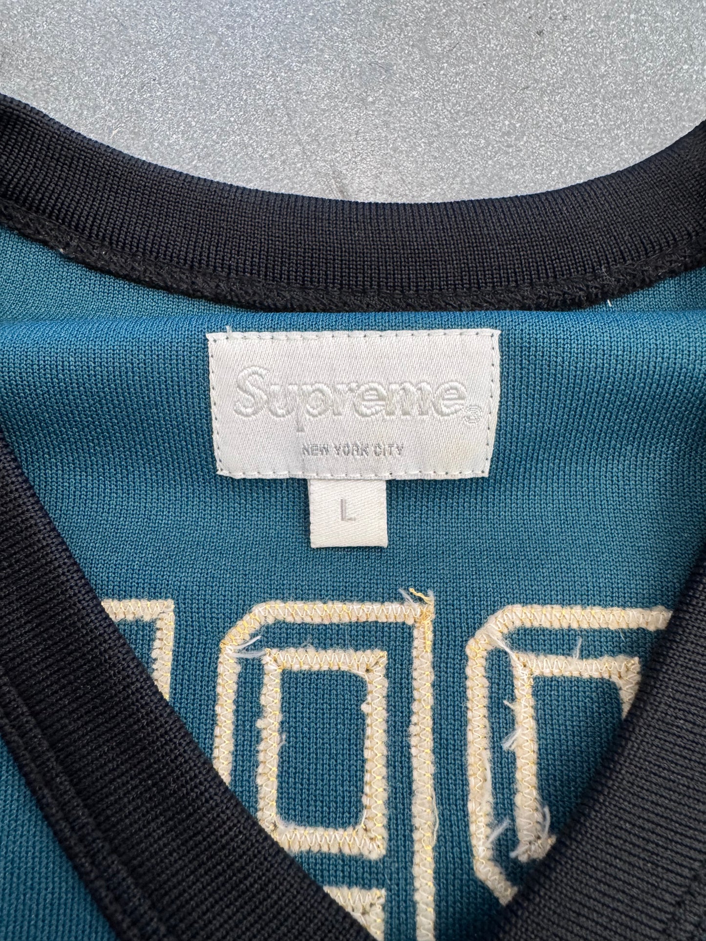 FW13 SUPREME FLEUR DE LIS HOCKEY JERSEY