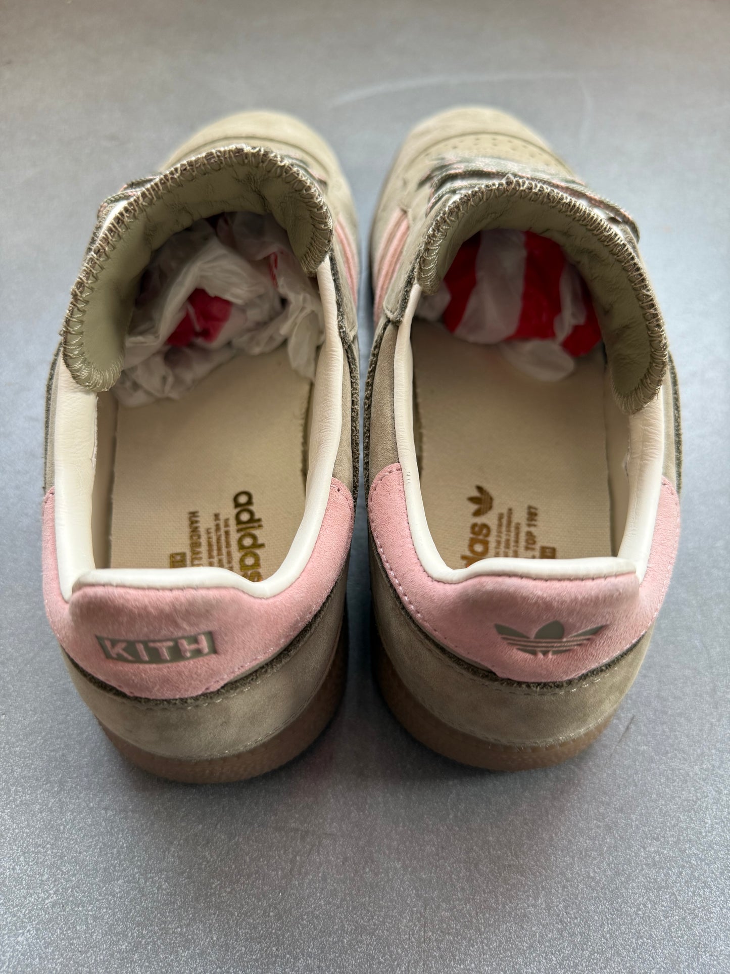 2024 SIZE 11 ADIDAS HANDBALL TOP KITH CLASSIC GUM PINK (PRE-OWNED NO BOX)