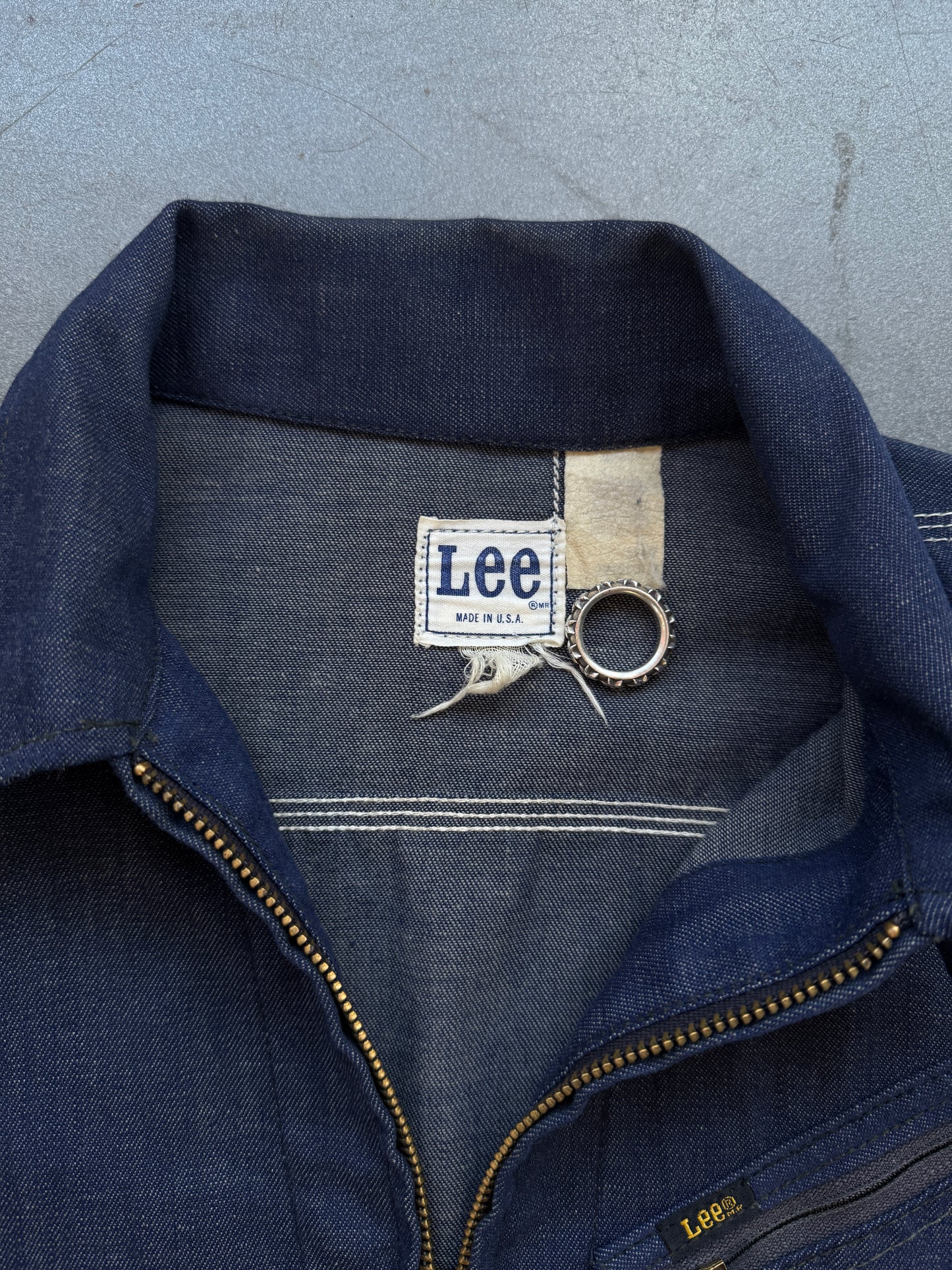 1960'S LEE 91B 3 POCKET DENIM JACKET