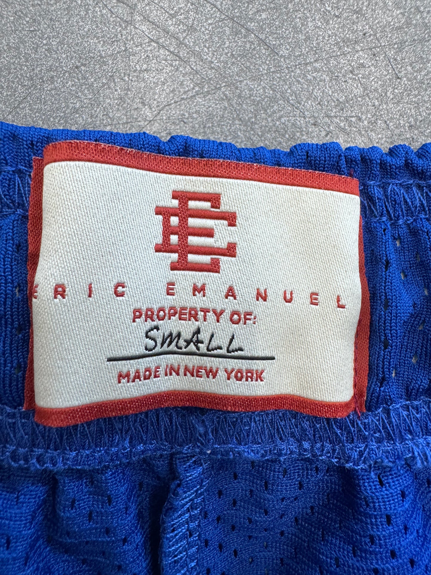 ERIC EMANUEL EE BASIC SHORTS BLUE BROWN ORANGE (S)