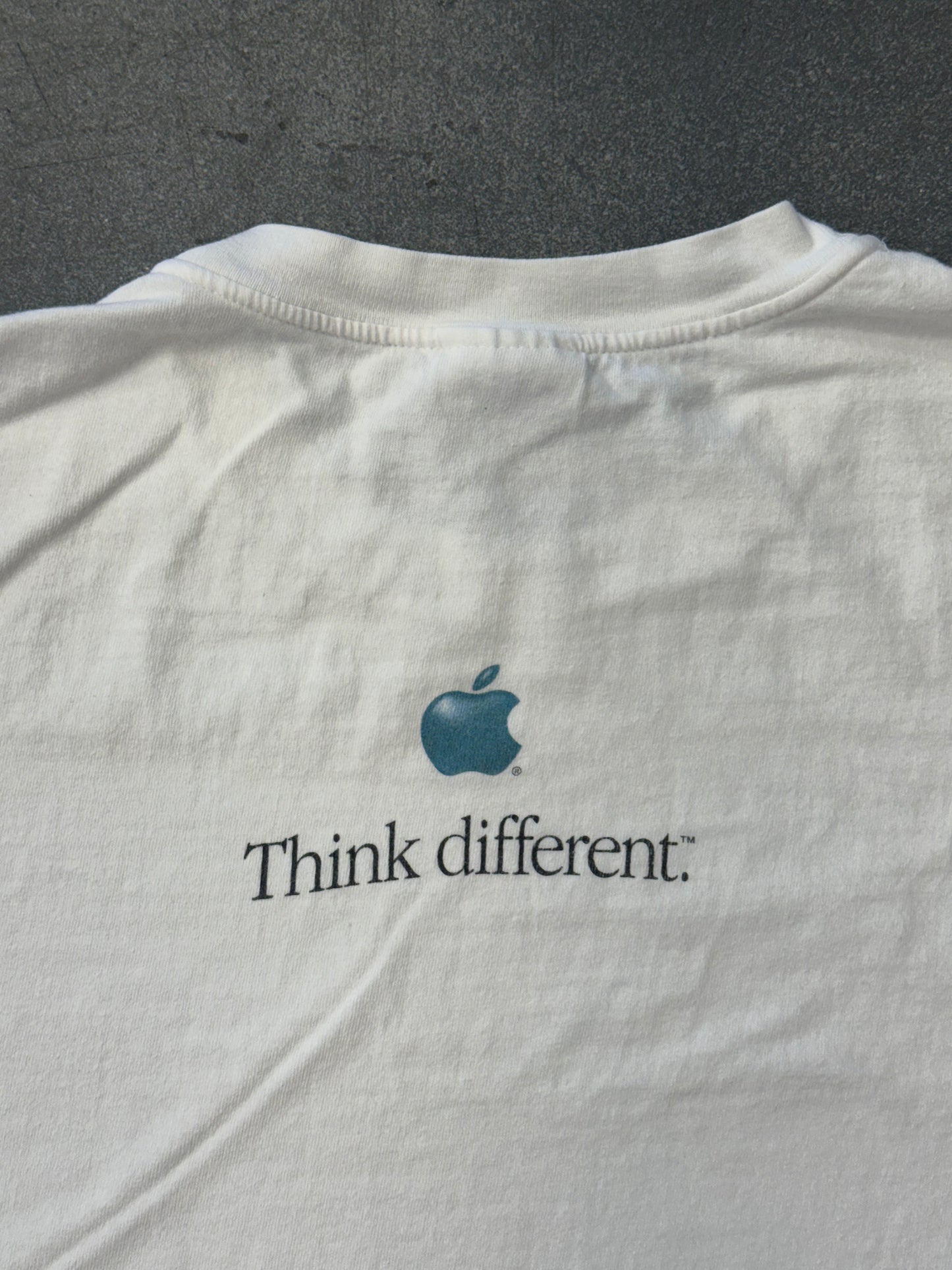 90S APPLE IMAC "THINK DIFFERENT." TEE (HANES TAG)