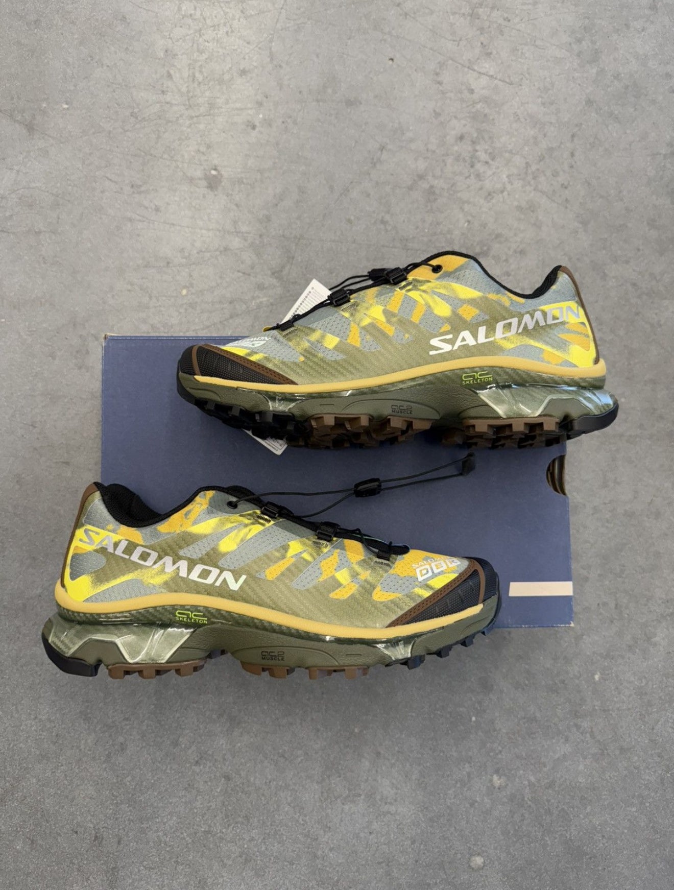 2023 SIZE 10 SALOMON XT-4 OG DEKMANTEL MICHAEL WILLIS AMSTERDAM FOREST (NEW WITH BOX)