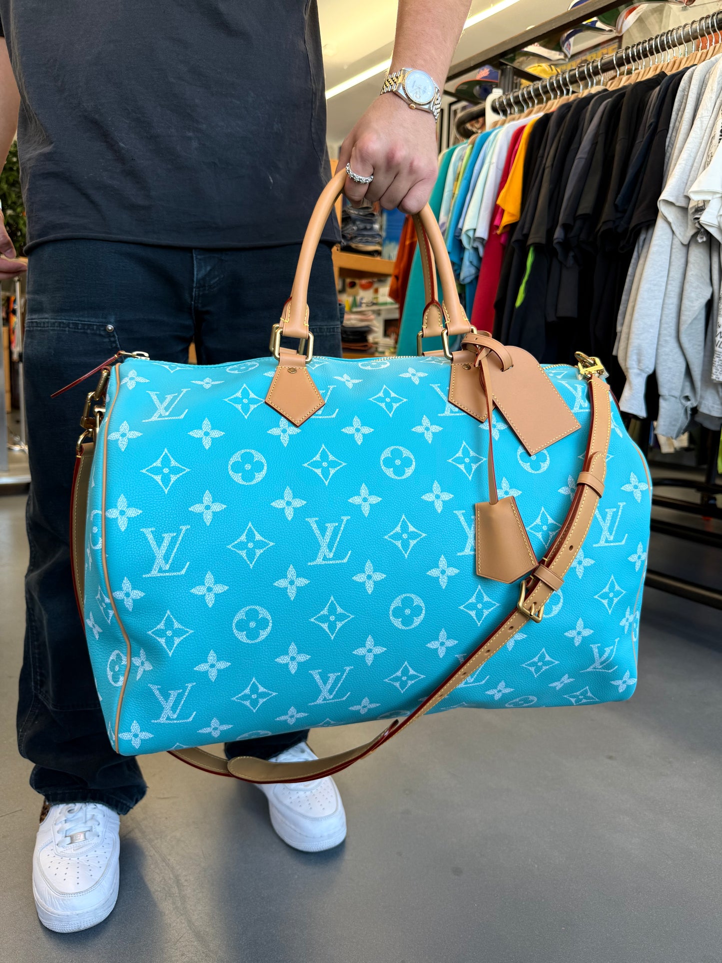 2023 LOUIS VUITTON SPEEDY P9 BANDOULIERE 50 BAG