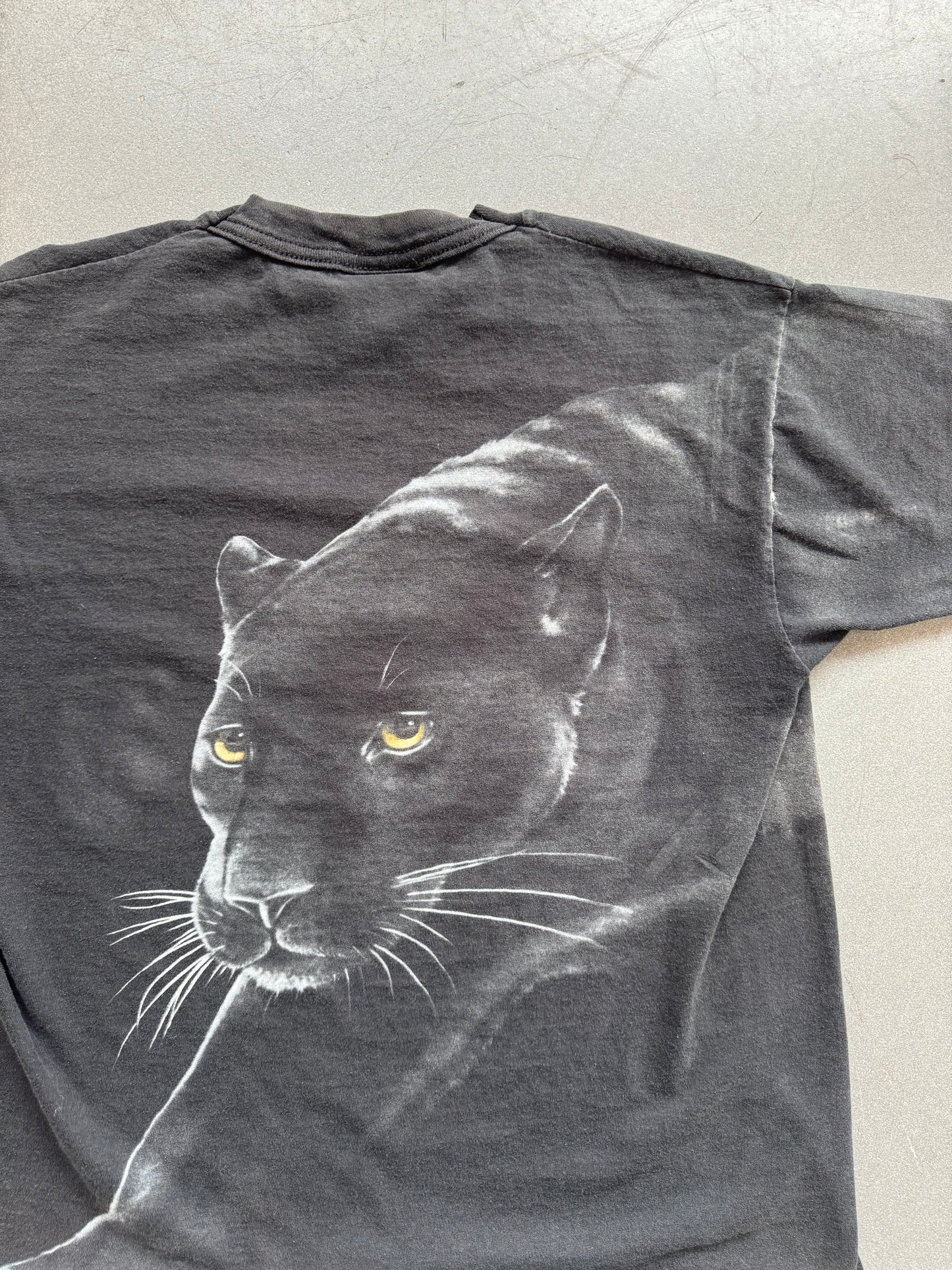 VINTAGE BLACK PANTHER MEGA PRINT TEE (RADICAL NATURE TAG)