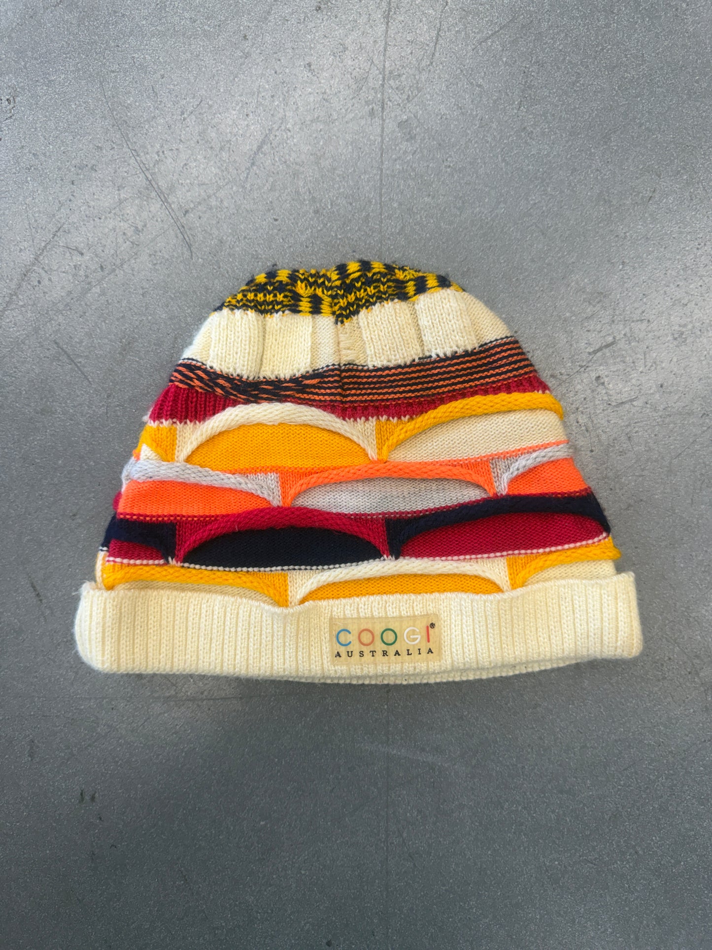 COOGI AUSTRALIA 3D KNIT BEANIE