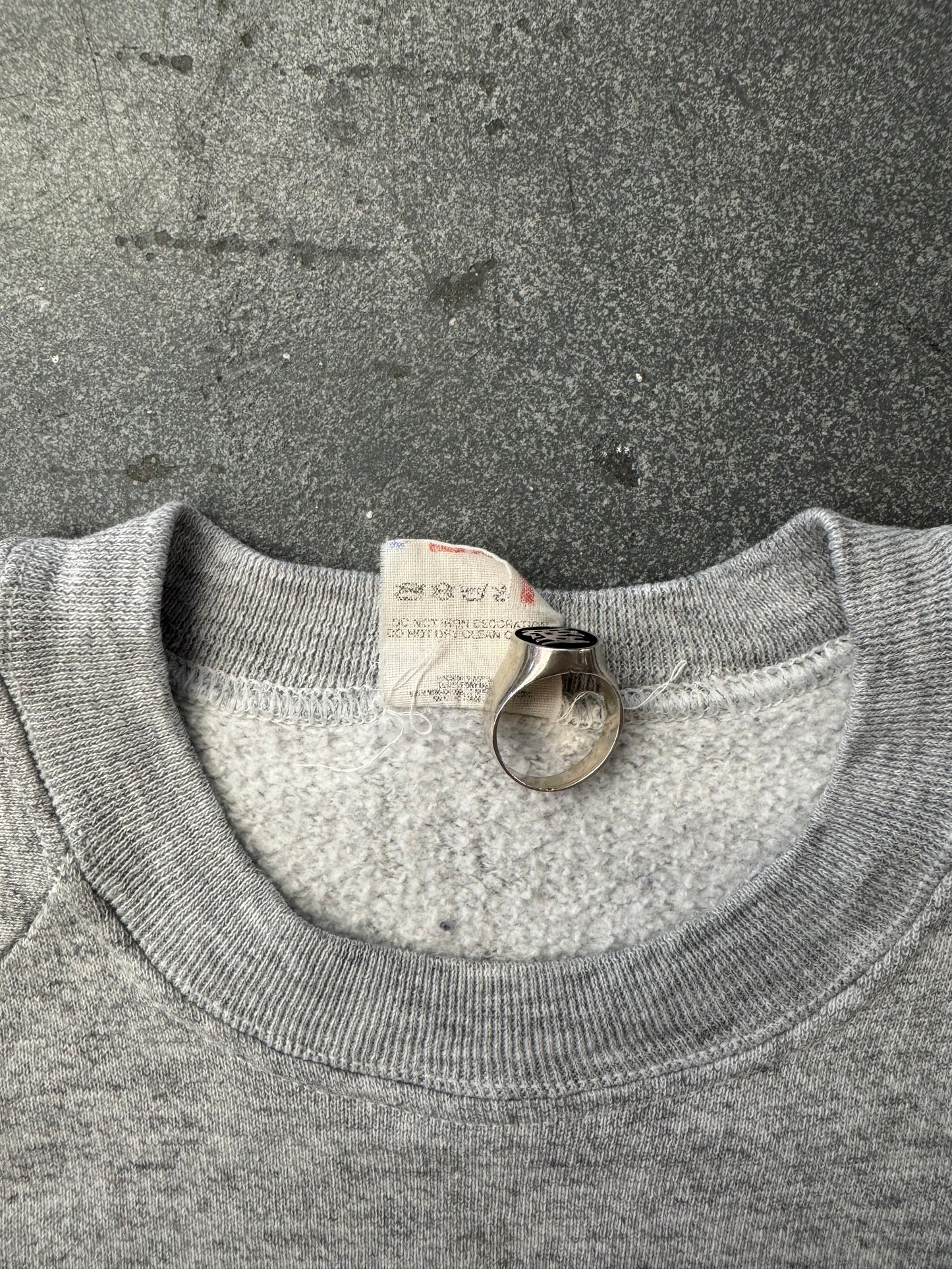 90S DROP IN ANY TIME! GOLF PUFF PRINT CREWNECK SWEATER (FOTL TAG)