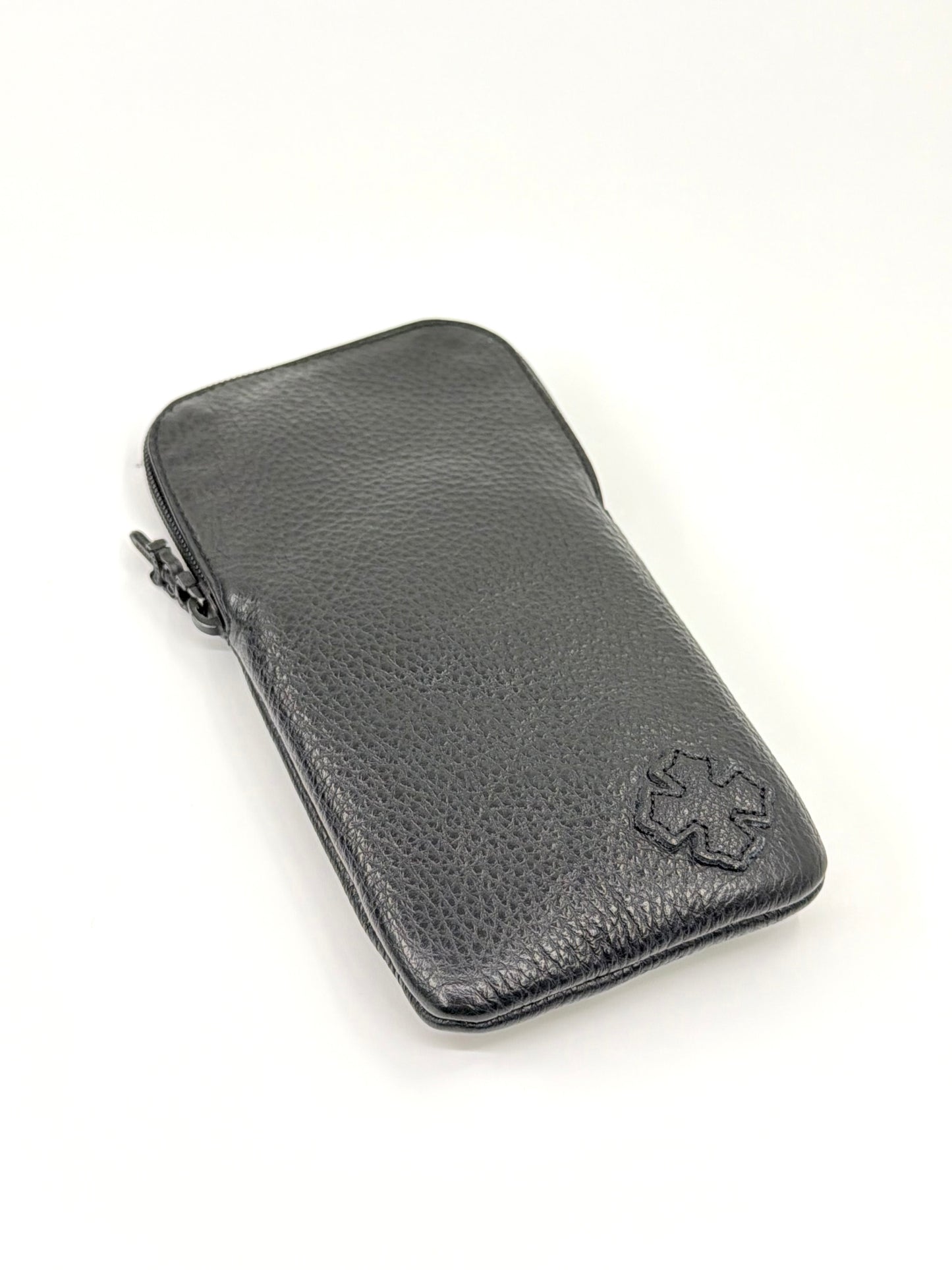 CHROME HEARTS TRITITSAGAIN GLASSES - BLACK/SILVER (WITH CASE)