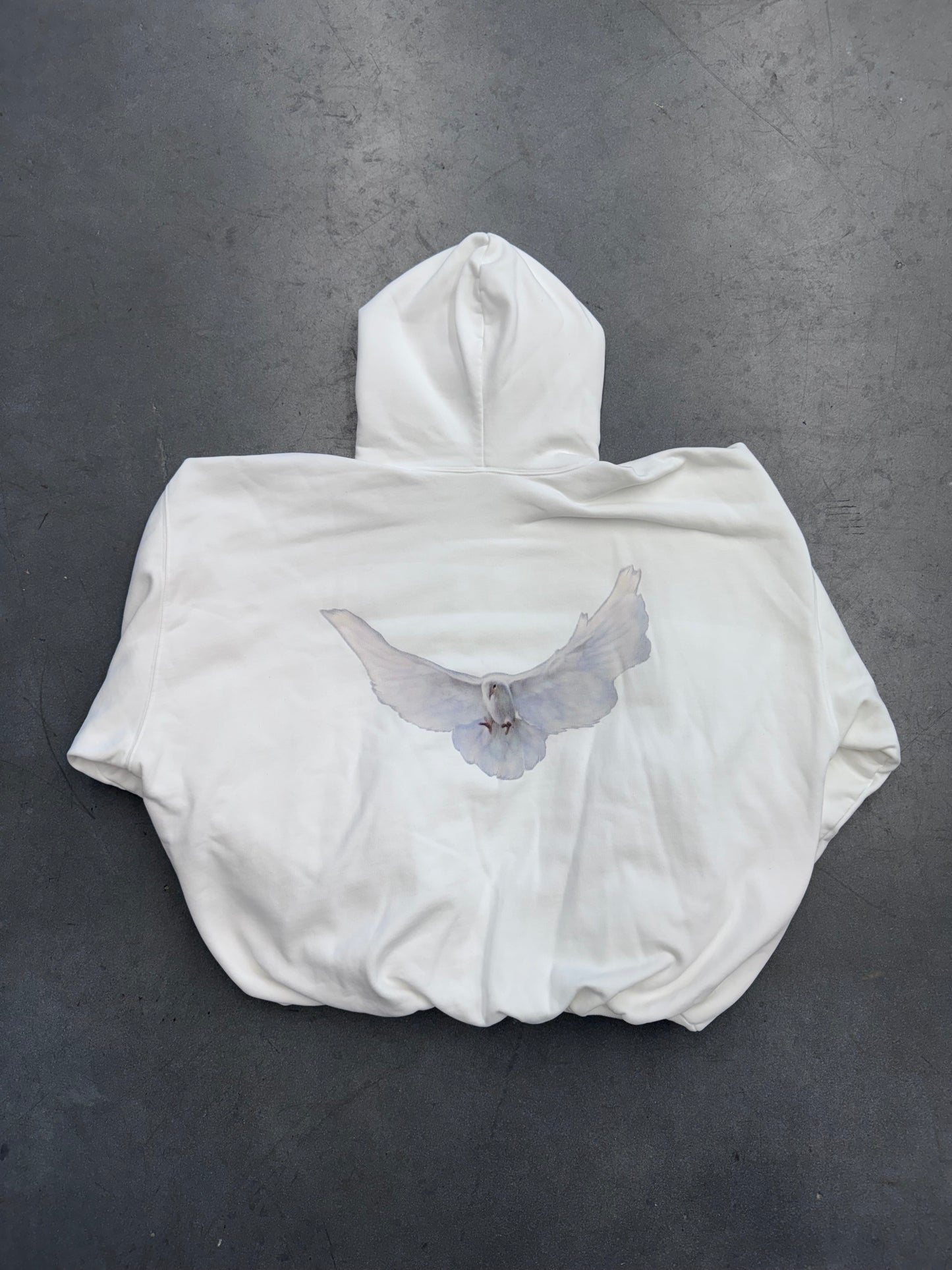 YEEZY GAP ENGINEERED BY BALENCIAGA DOVE HOODIE - WHITE (XS)