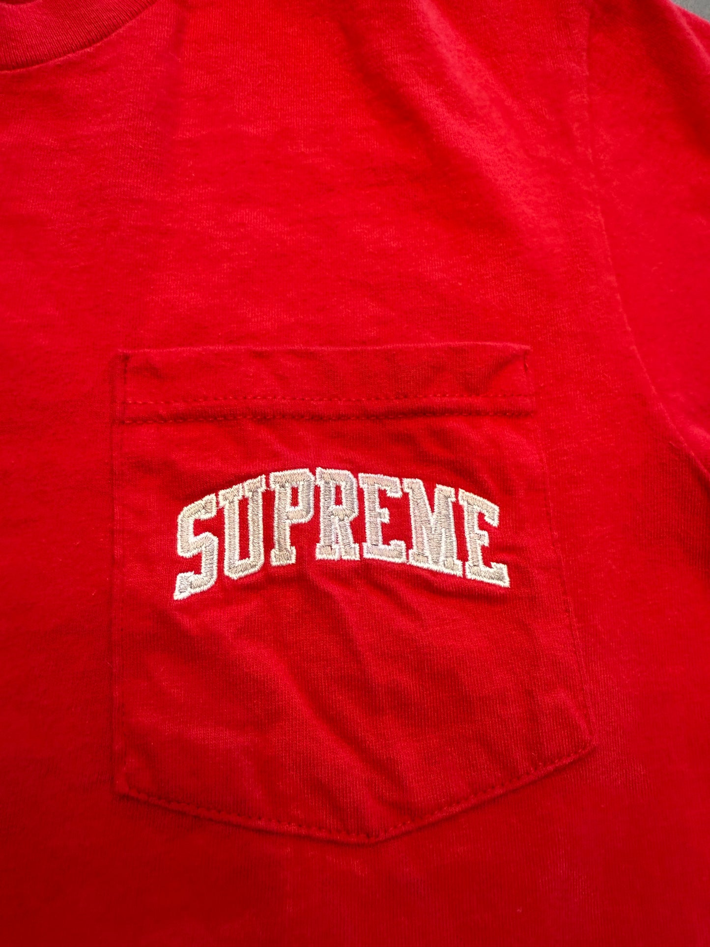 SS19 SUPREME X NFL RAIDERS POCKET TEE
