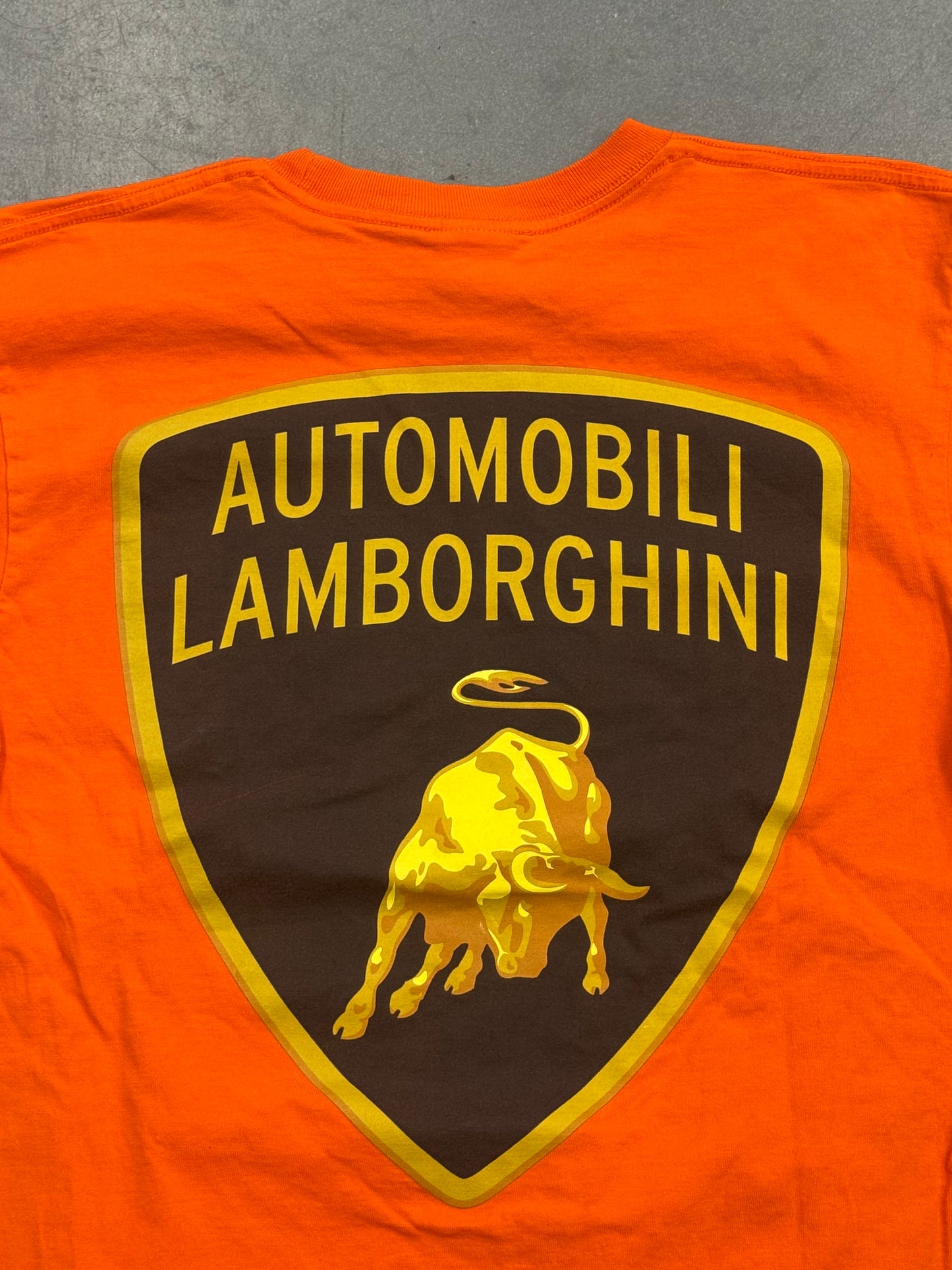 SS20 SUPREME AUTOMOBILI LAMBORGHINI TEE - ORANGE
