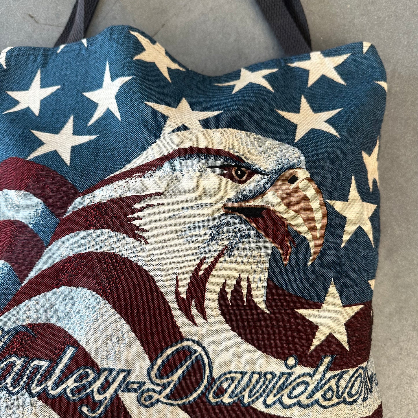 HARLEY DAVIDSON KNIT TOTE BAG
