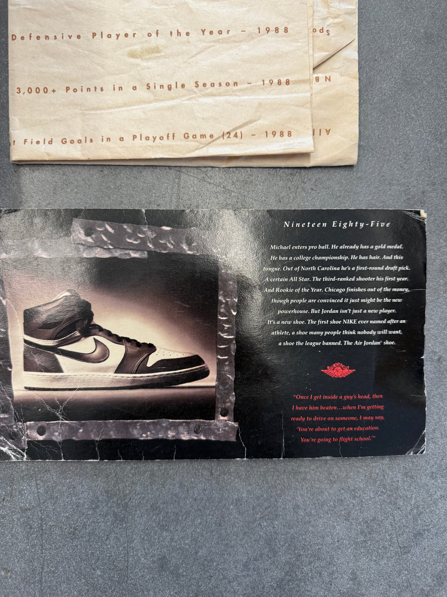 SIZE 7.5 1994 AIR JORDAN 1 CHICAGO HIGH (OG ALL + SIZE 8 BOX)