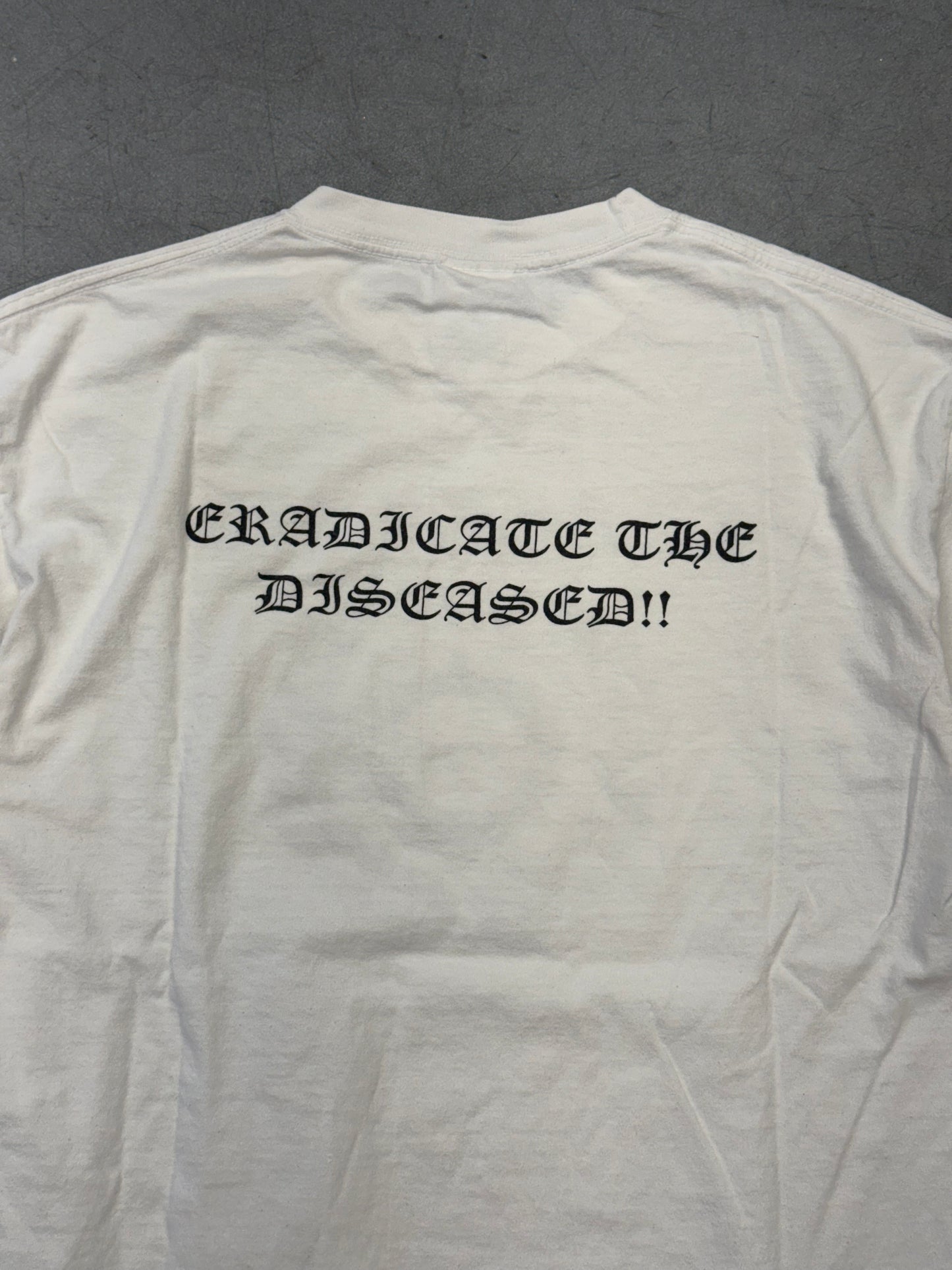 00'S CROSSHAIR "ERADICATE THE DISEASED!!" TEE (AAA TAG)