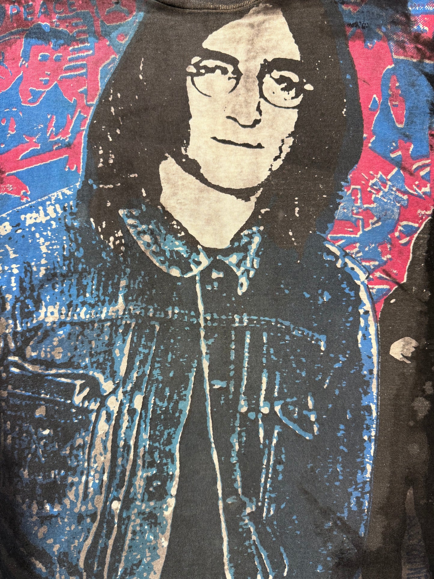 JOHN LENNON YOKO ONO MOSQUITOHEAD TEE (HANES TAG)