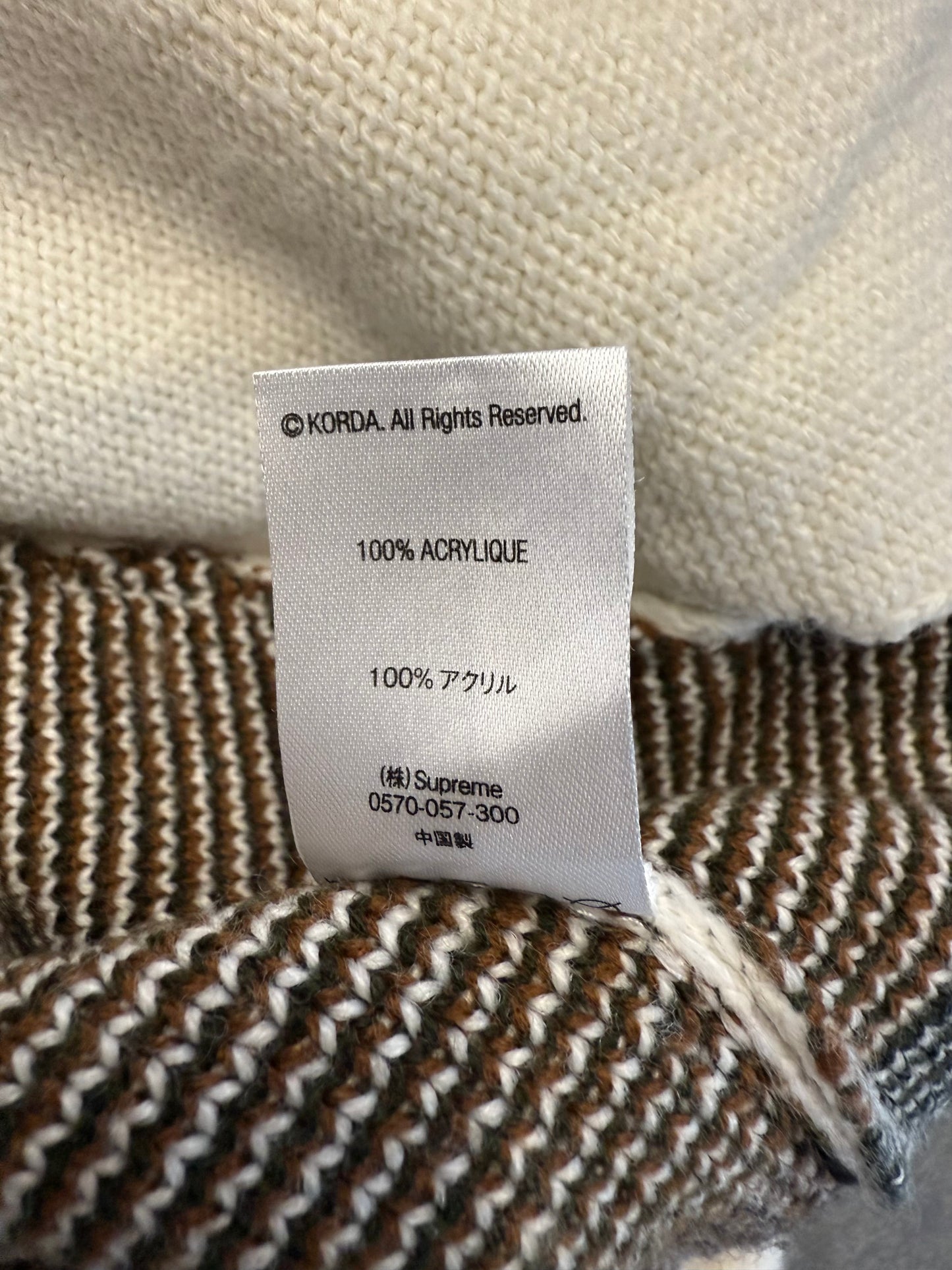 SS21 SUPREME CHE HOODED ZIP UP SWEATER
