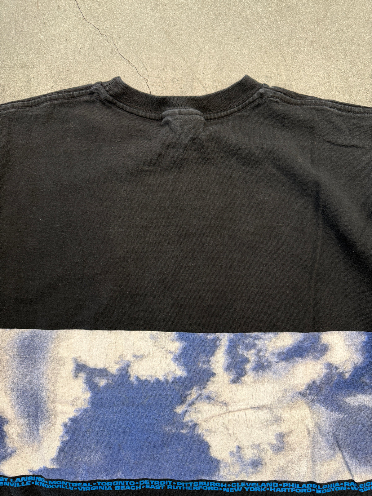 1998 PEARL JAM YIELD TOUR WRAP-AROUND TEE (INCREDIBLE! TAG)