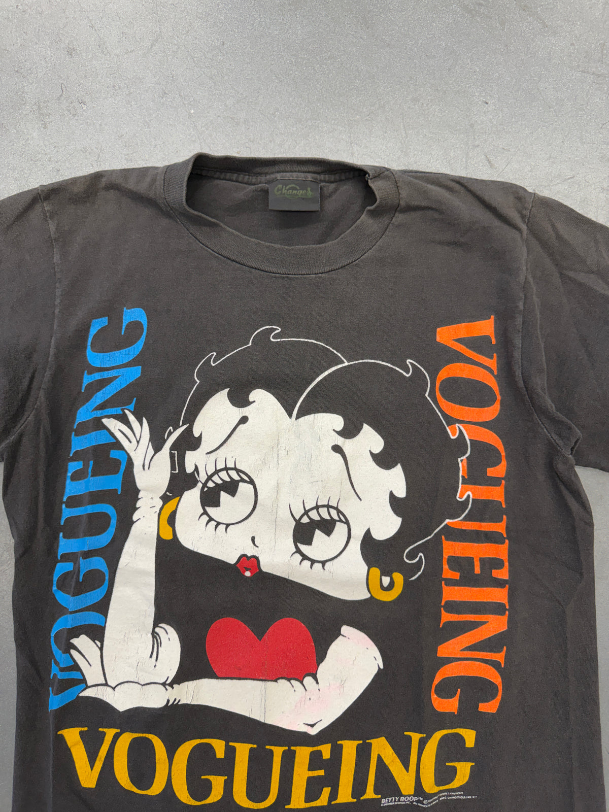 1990 BETTY BOOP VOGUEING TEE (CHANGES TAG)