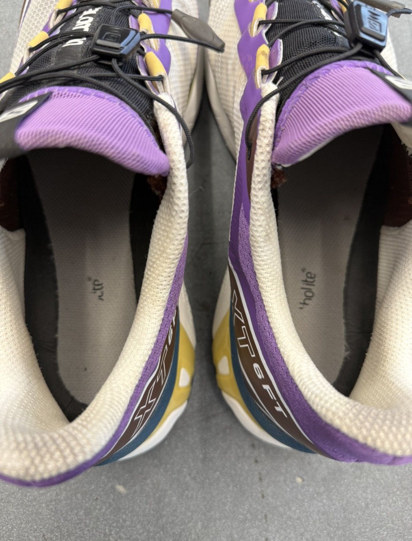 SIZE 12 SALOMON XT-6 FT ROYAL LILAC CHOCOLATE FONDANT (PRE-OWNED NO BOX)