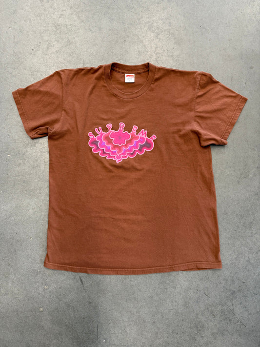 SS19 SUPREME CLOUD TEE - BROWN