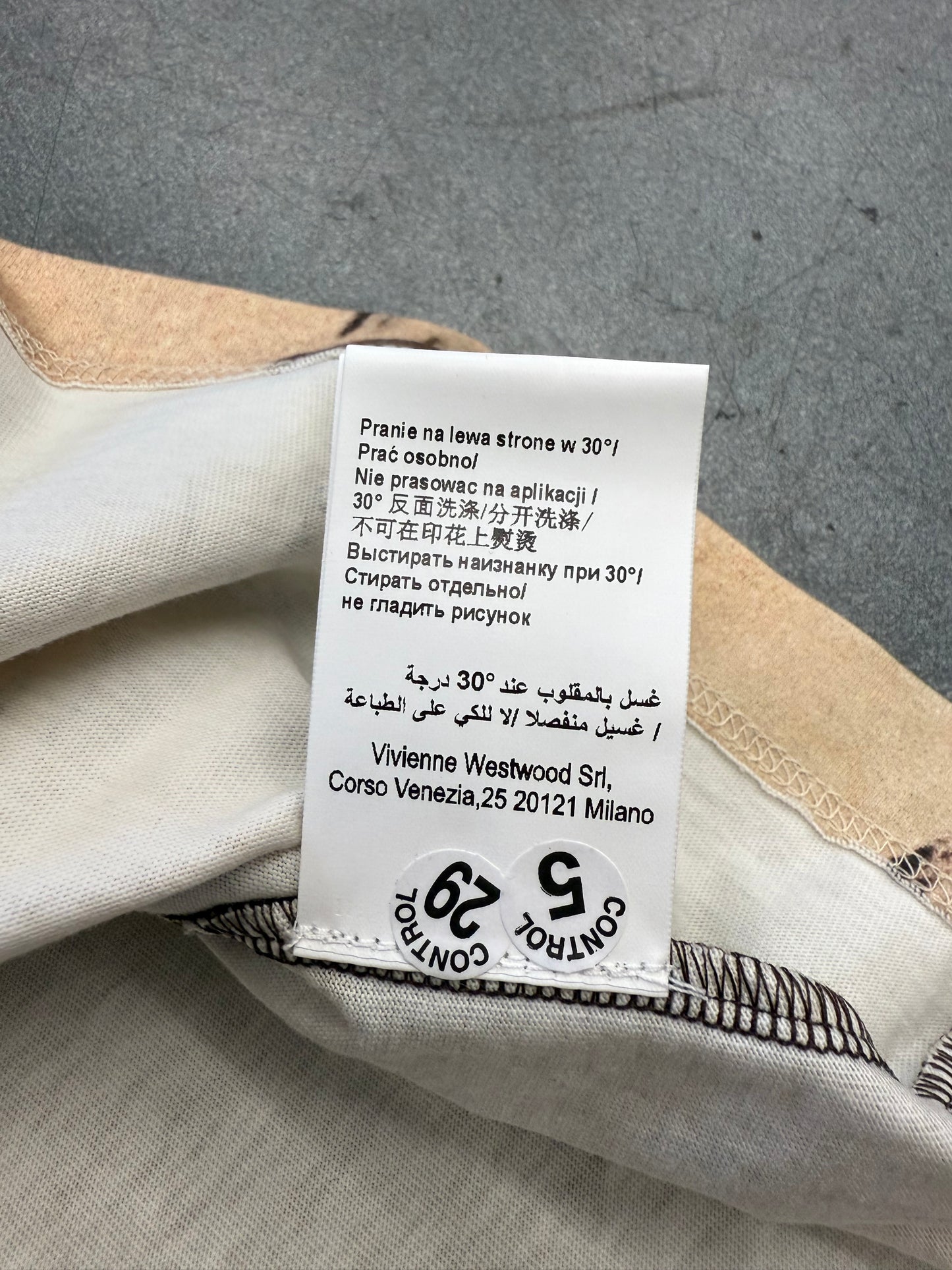 VIVIENNE WESTWOOD TEAM JERSEY - BROWN