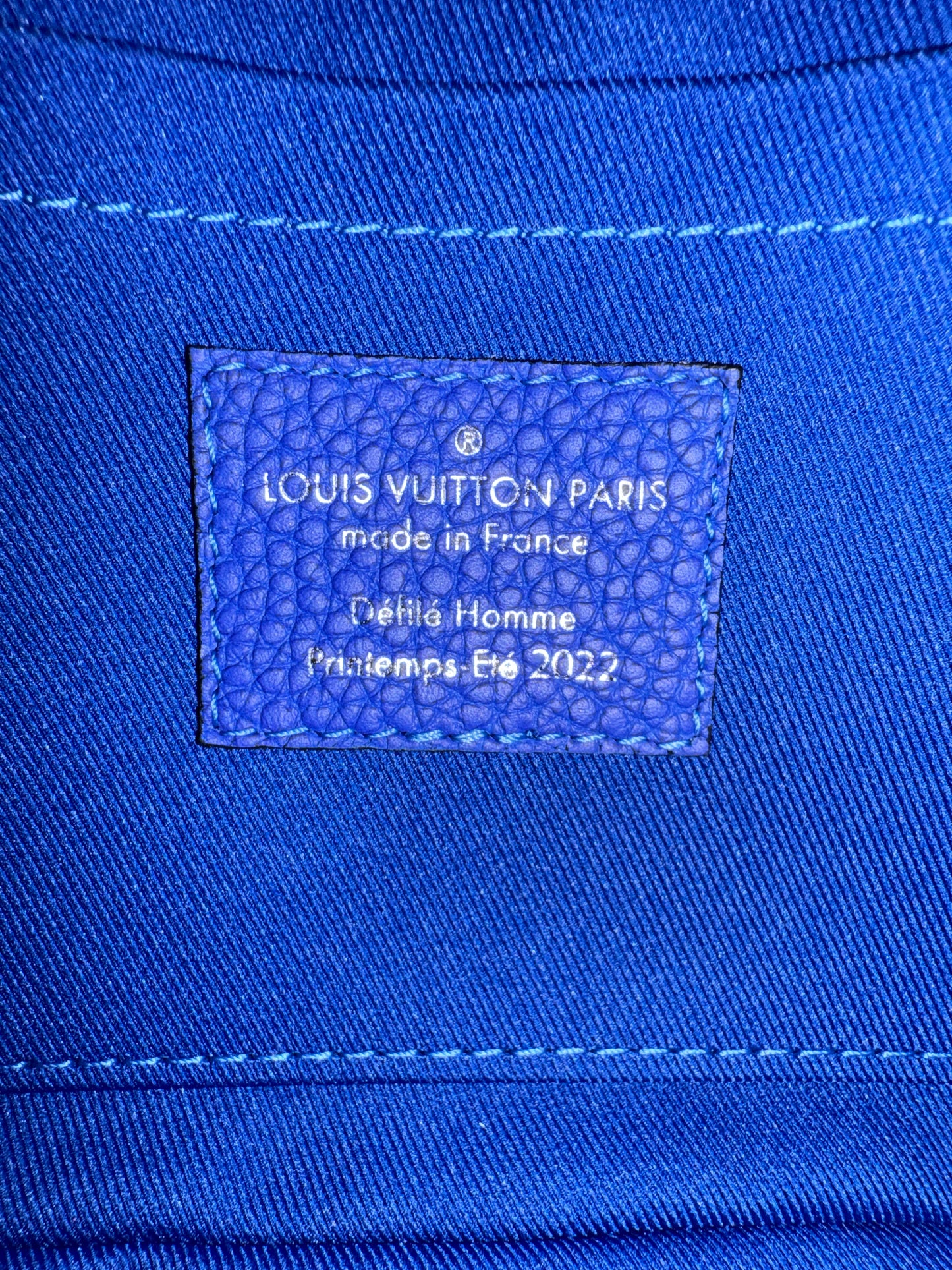 SS22 LOUIS VUITTON MINI SOFT TRUNK CHAIN BAG - TAURILLON ILLUSION BLUE/PINK (NEW WITH DUSTBAG) (TANIA)