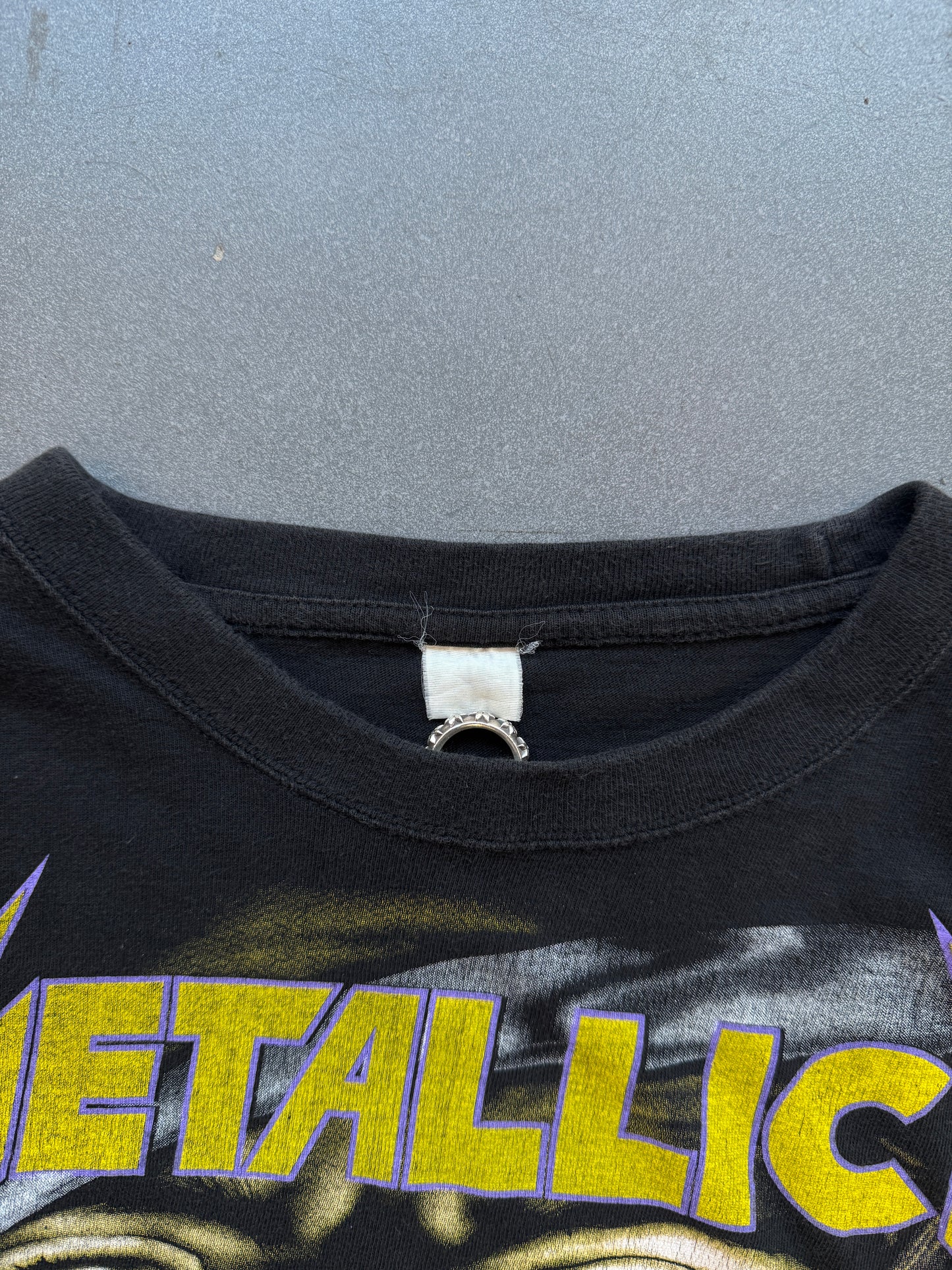 90'S METALLICA EURO BOOTLEG TEE (FADED TAG)