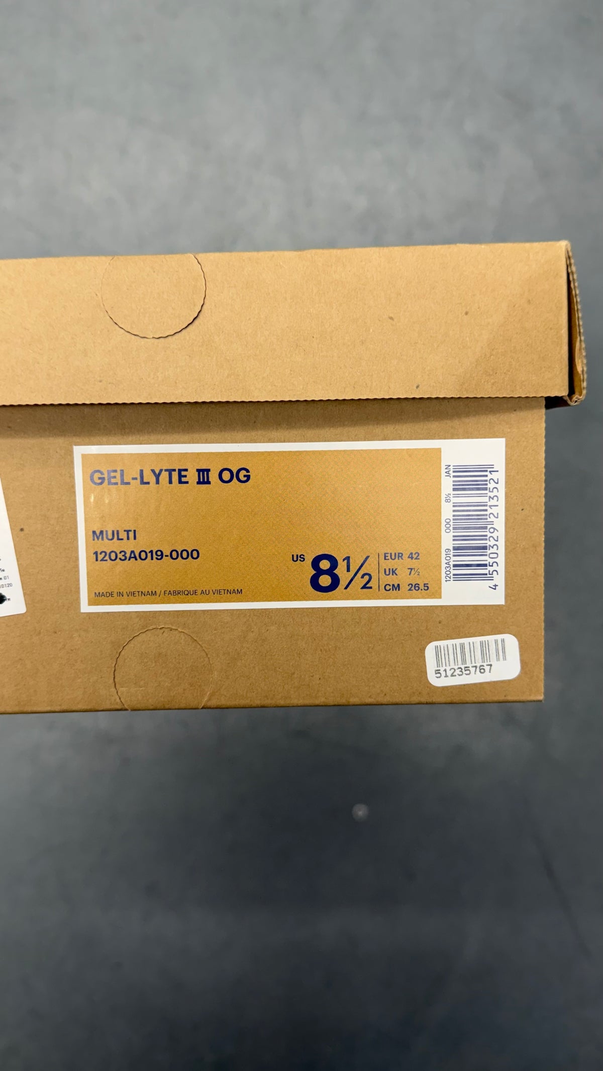 2020 ASICS GEL-LYTE III SEAN WOTHERSPOON ATMOS