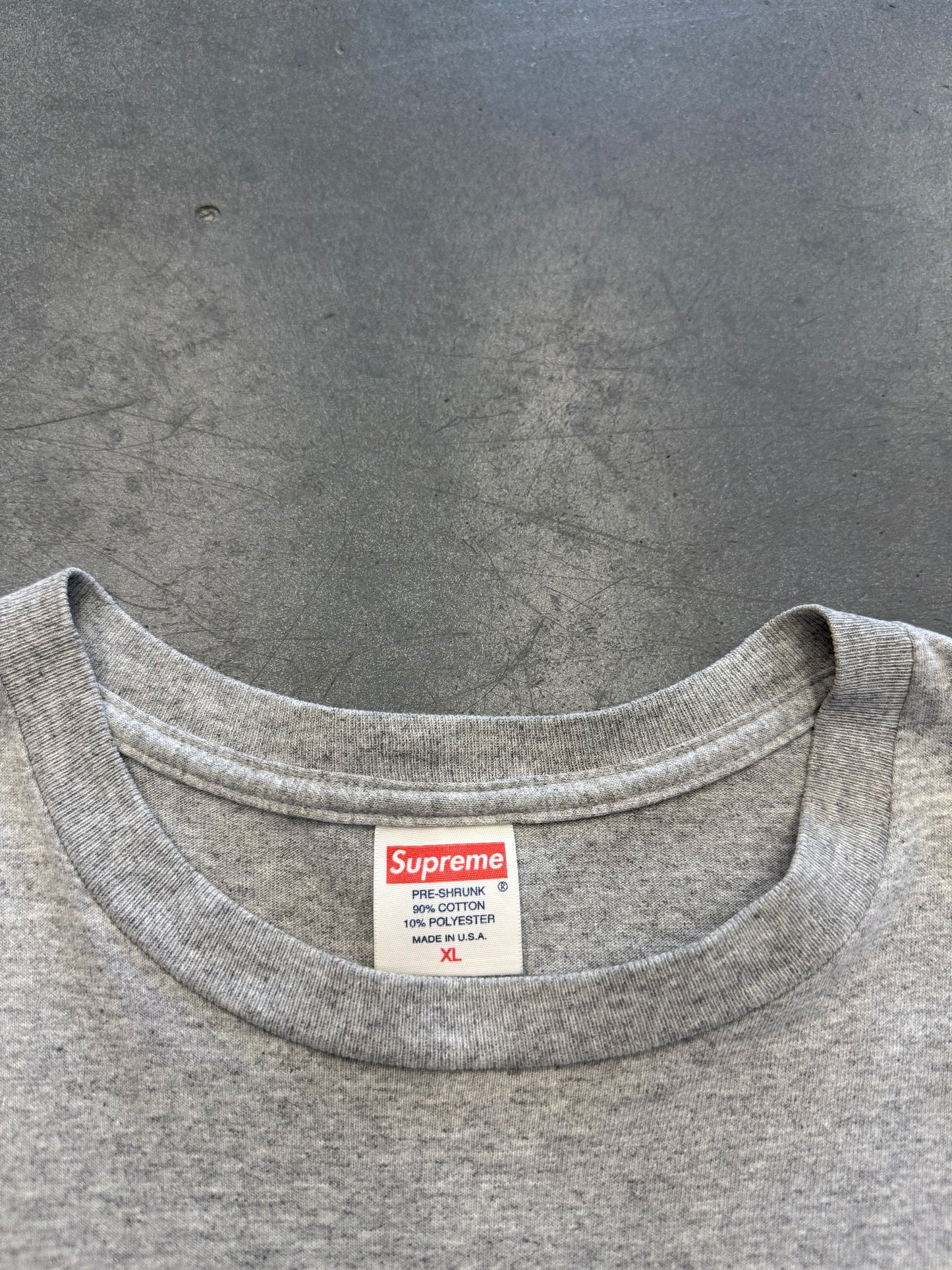 SS09 SUPREME LOU REED BOX LOGO TEE