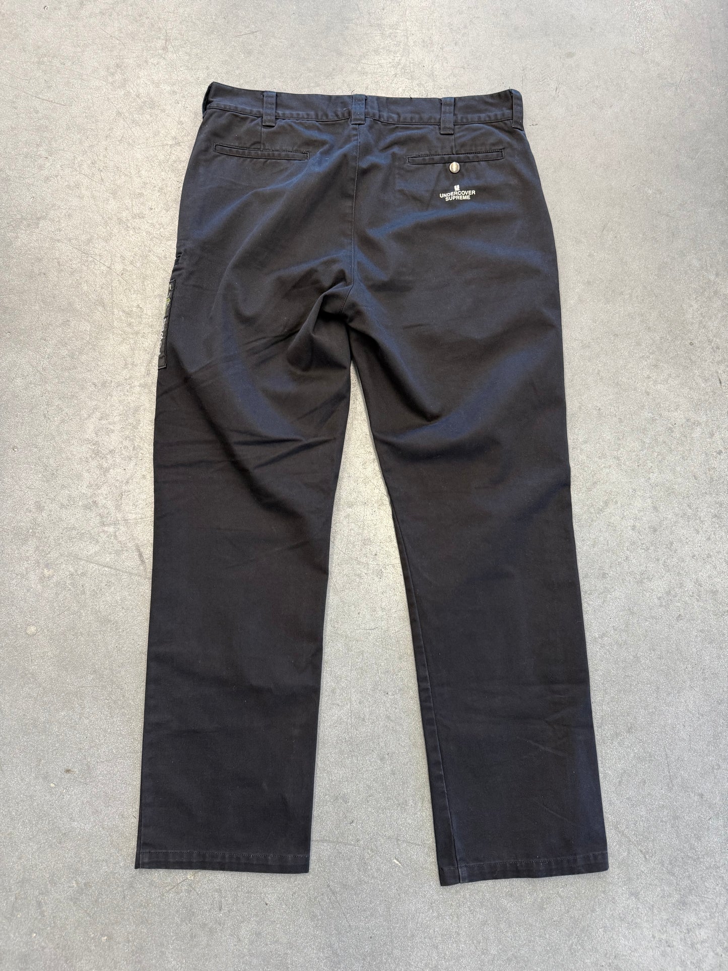 SS18 SUPREME X UNDERCOVER PUBLIC ENEMY WORK PANTS