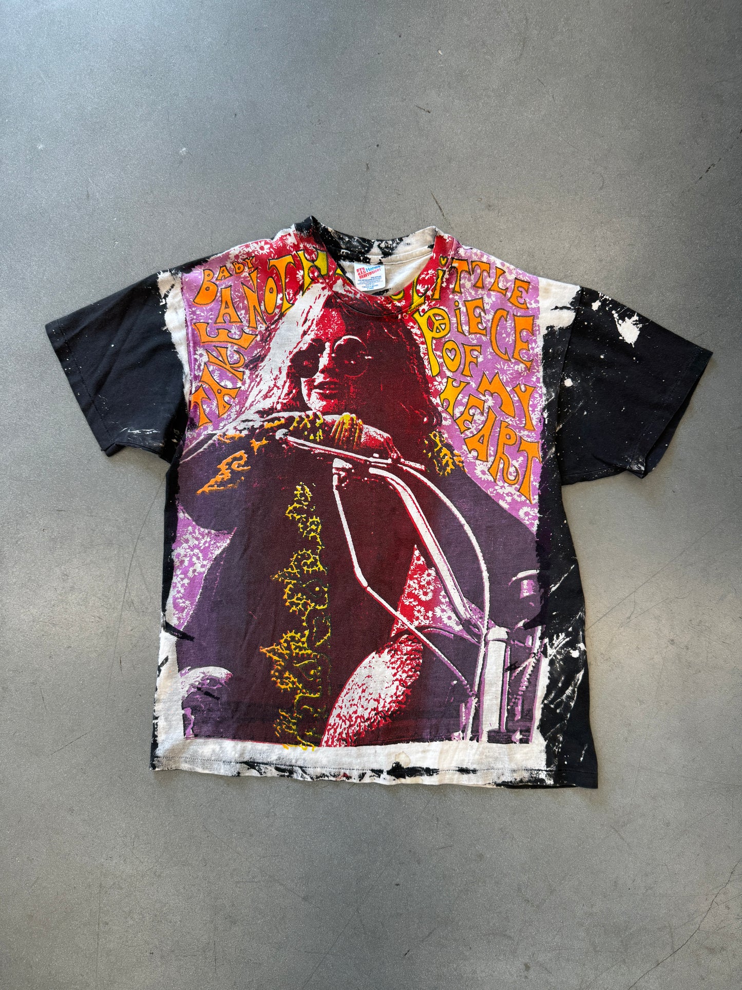 90'S JANIS JOPLYN MOSQUITOHEAD TEE (HANES HEAVYWEIGHT TAG)