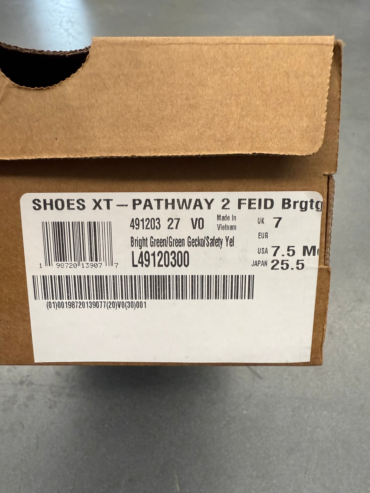 2025 SIZE 7.5 SALOMON XT-PATHWAY 2 FEID FXXOMOR (NWT)