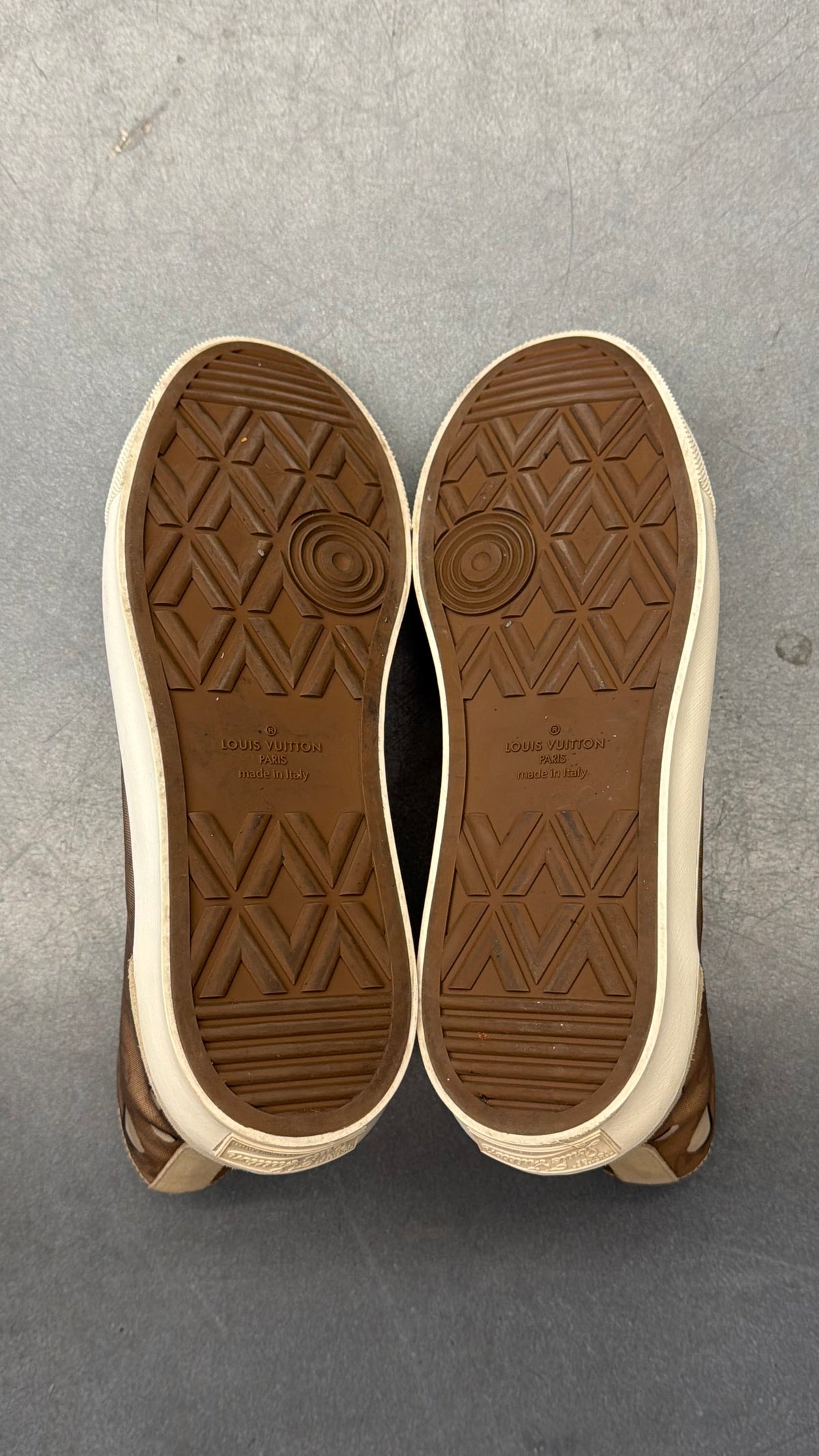 LOUIS VUITTON TATTOO MONOGRAM ANKLE SNEAKERS