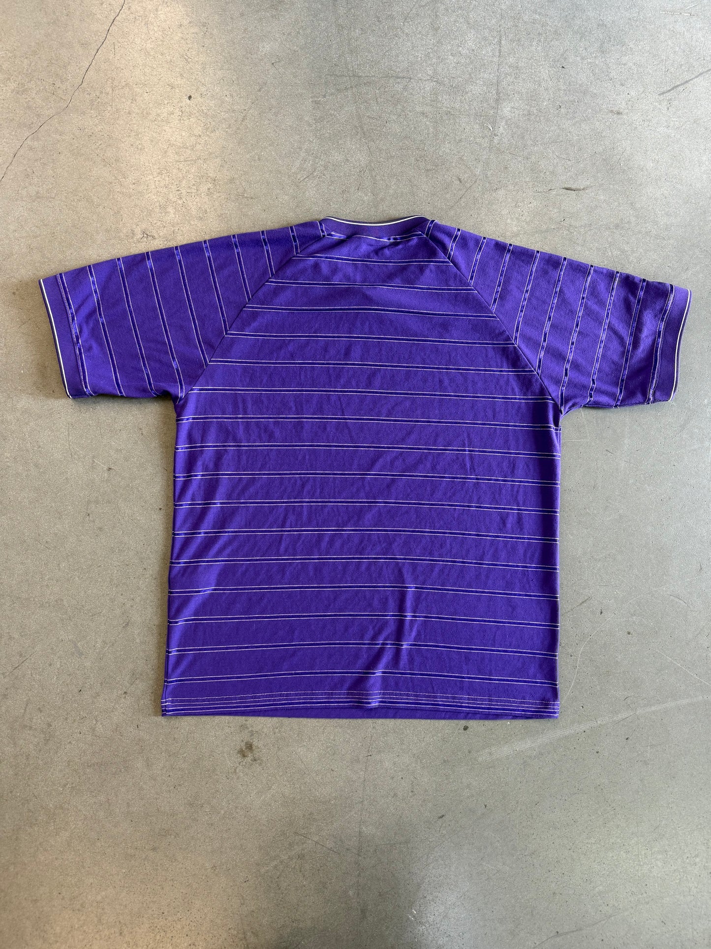 SS25 SUPREME UMBRO STRIPE SOCCER JERSEY TEE - PURPLE
