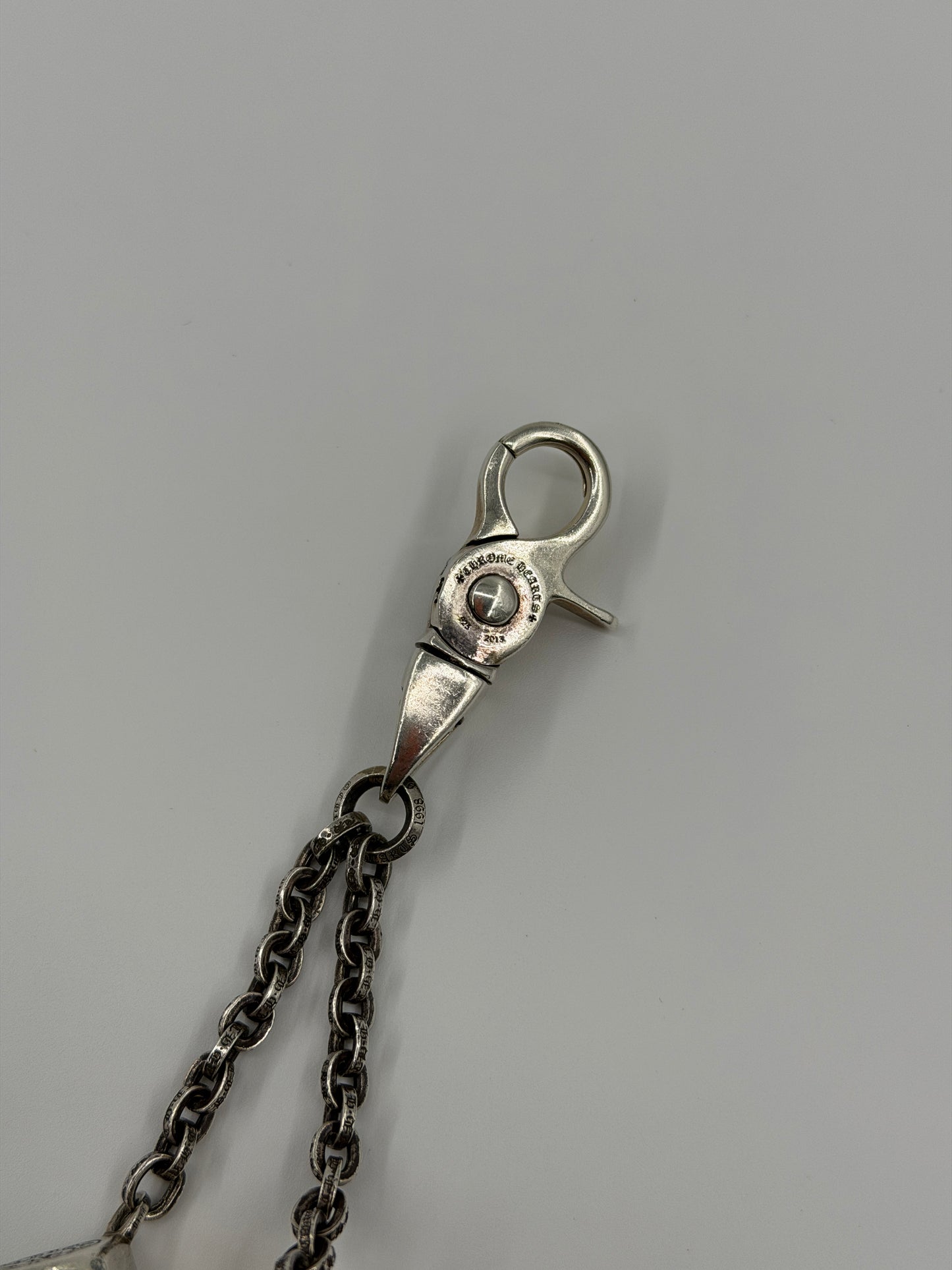 CHROME HEARTS SILVER DICE KEY CLIP