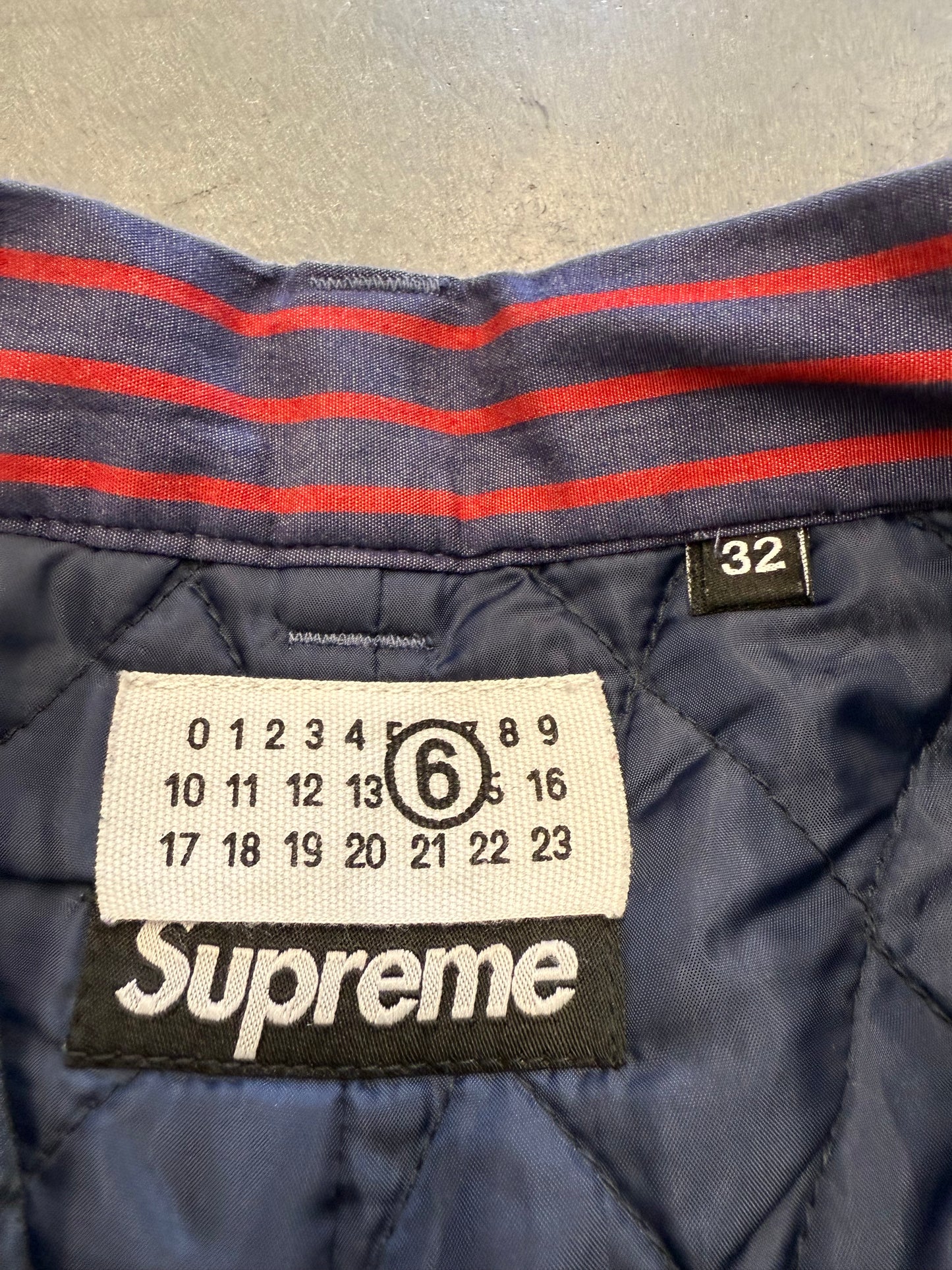 SS24 SUPREME MM6 MAISON MARGIELA PADDED SHORTS