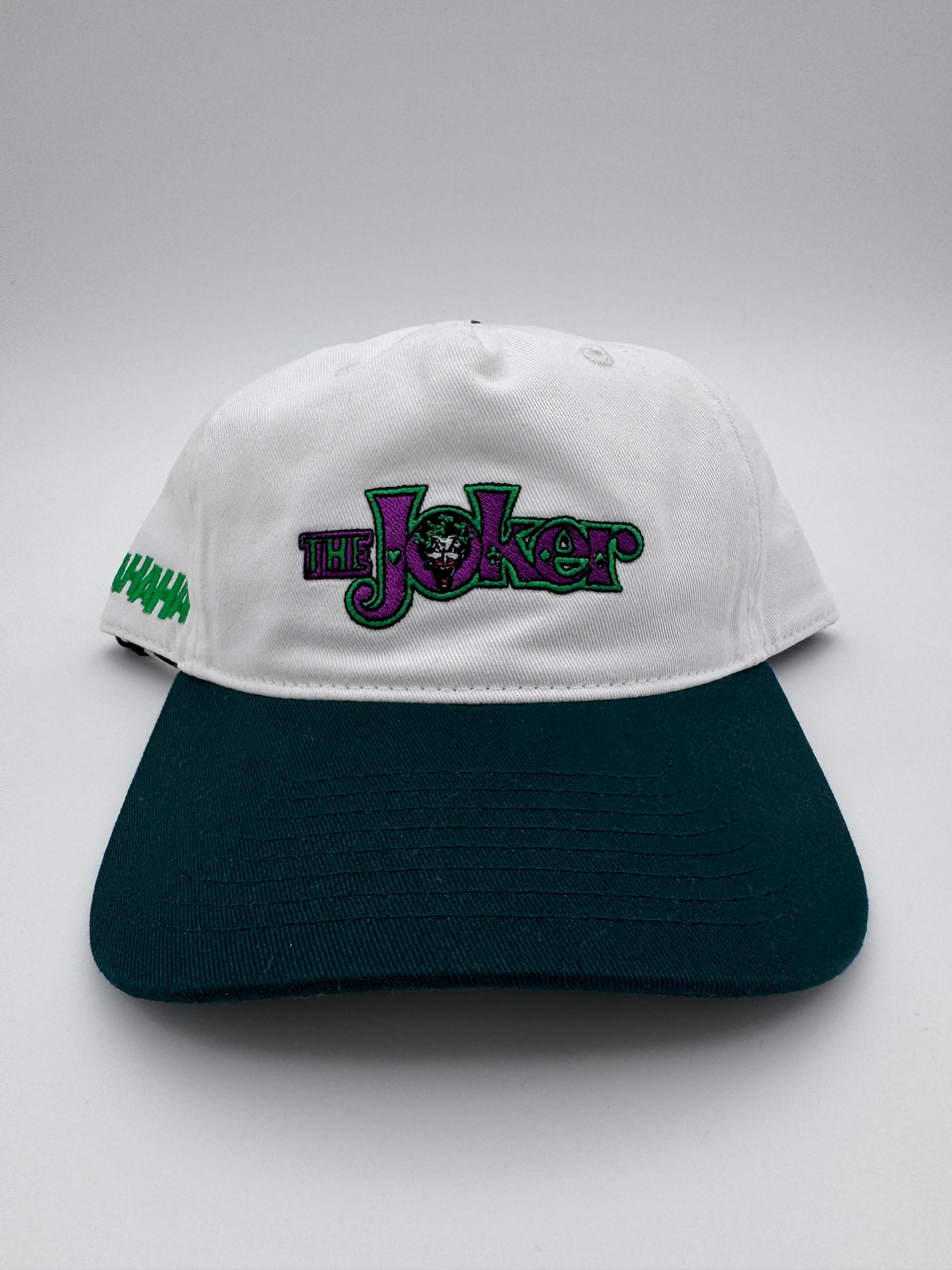 KITH X BATMAN JOKER TWILL LOW PINCH CROWN SNAPBACK CAP (NWT)