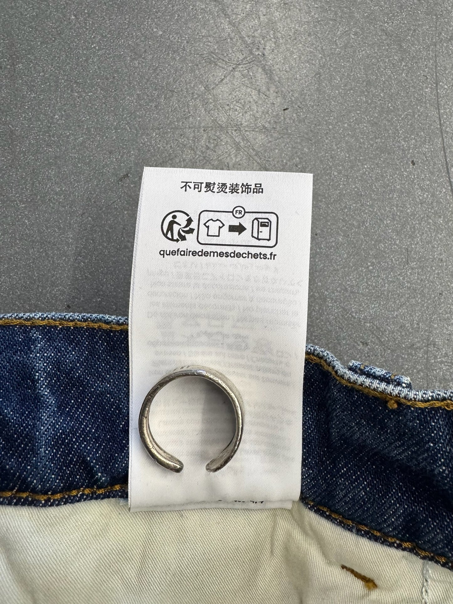 MARC JACOBS FUTURA PAINTED OVERSIZED JEANS