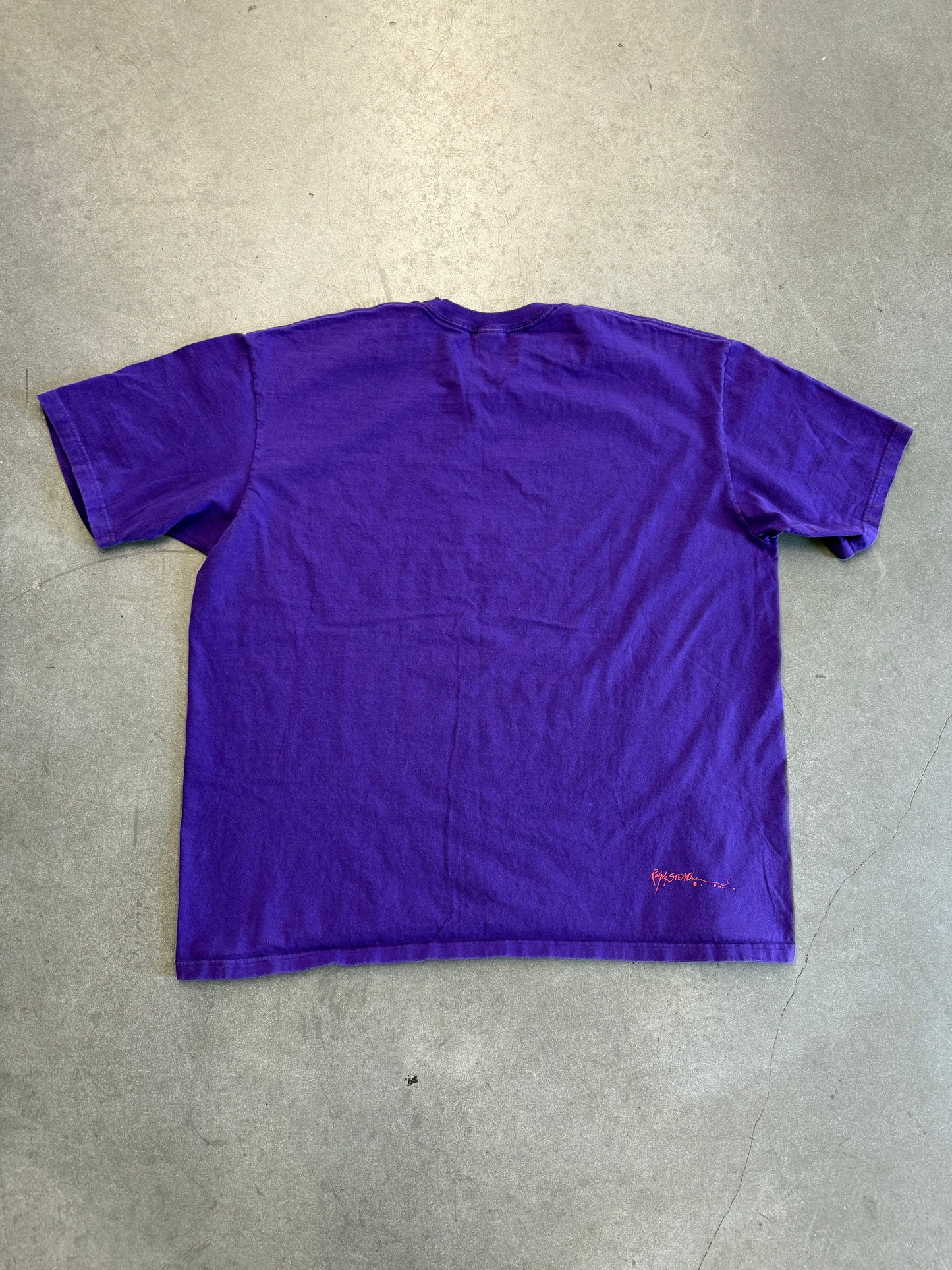 SS22 SUPREME RALPH STEADMAN SKULL TEE - PURPLE (2XL)