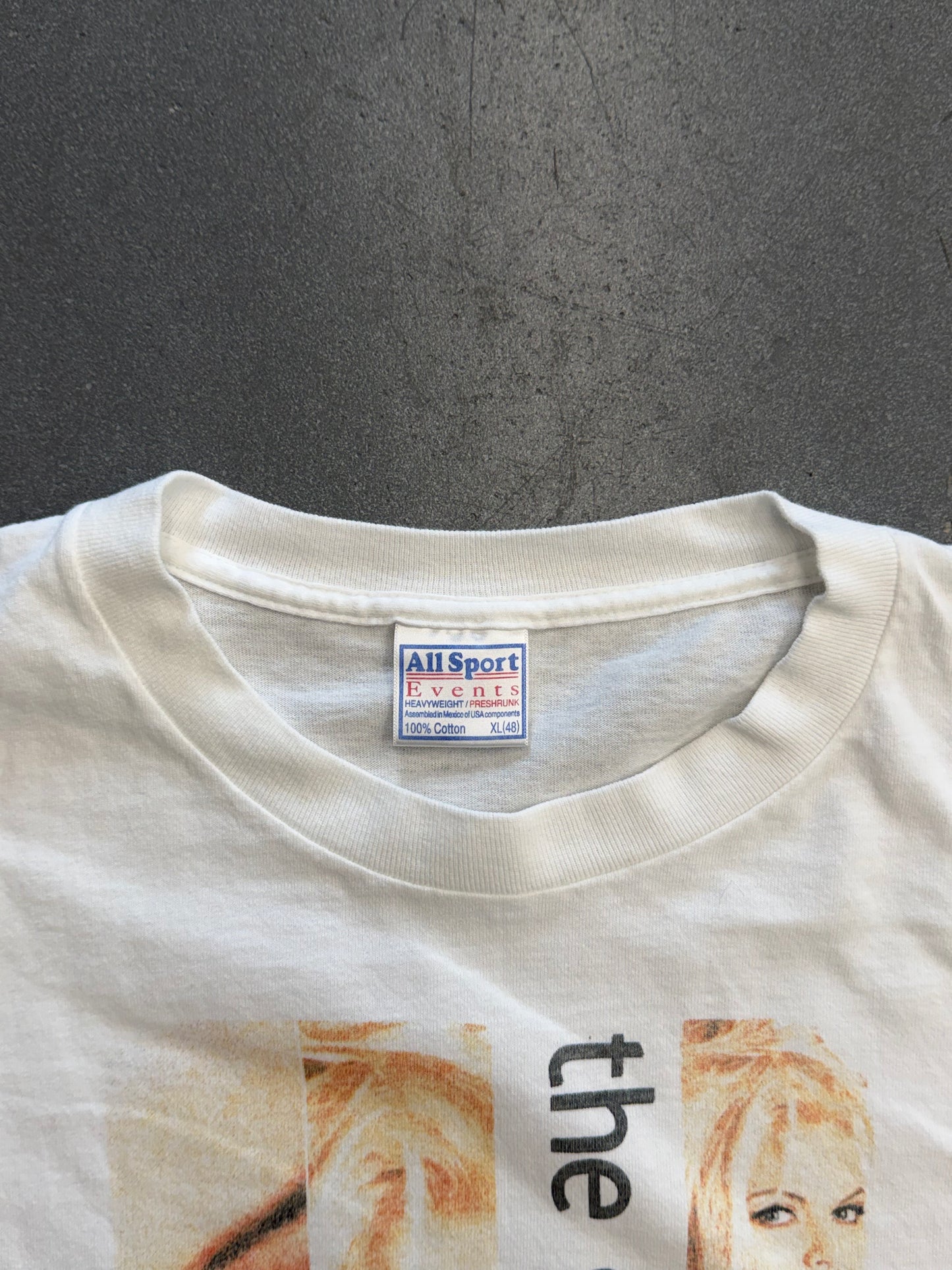 1999 STACEY VALENTINE THE GIRL NEXT DOOR TEE (ALL SPORT TAG)