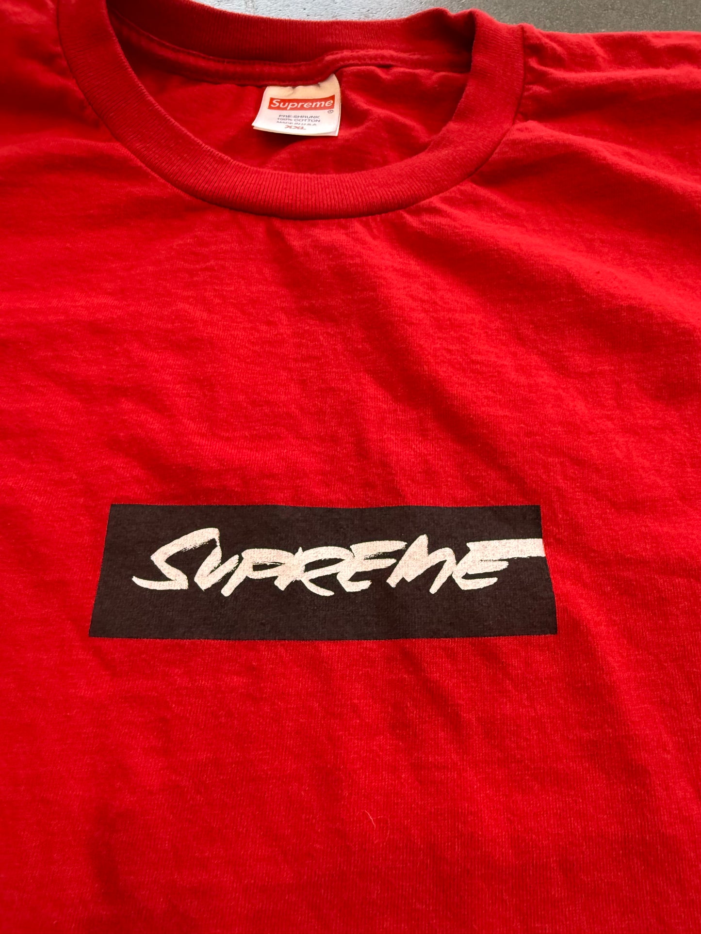 SS24 SUPREME FUTURA BOX LOGO TEE - RED (2XL)