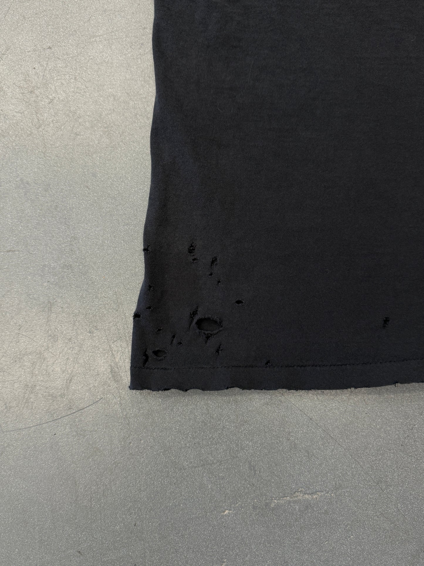 90S NINE INCH NAILS "NIN" LOGO DISTRESSED MULLET TEE (ALL SPORT TAG)