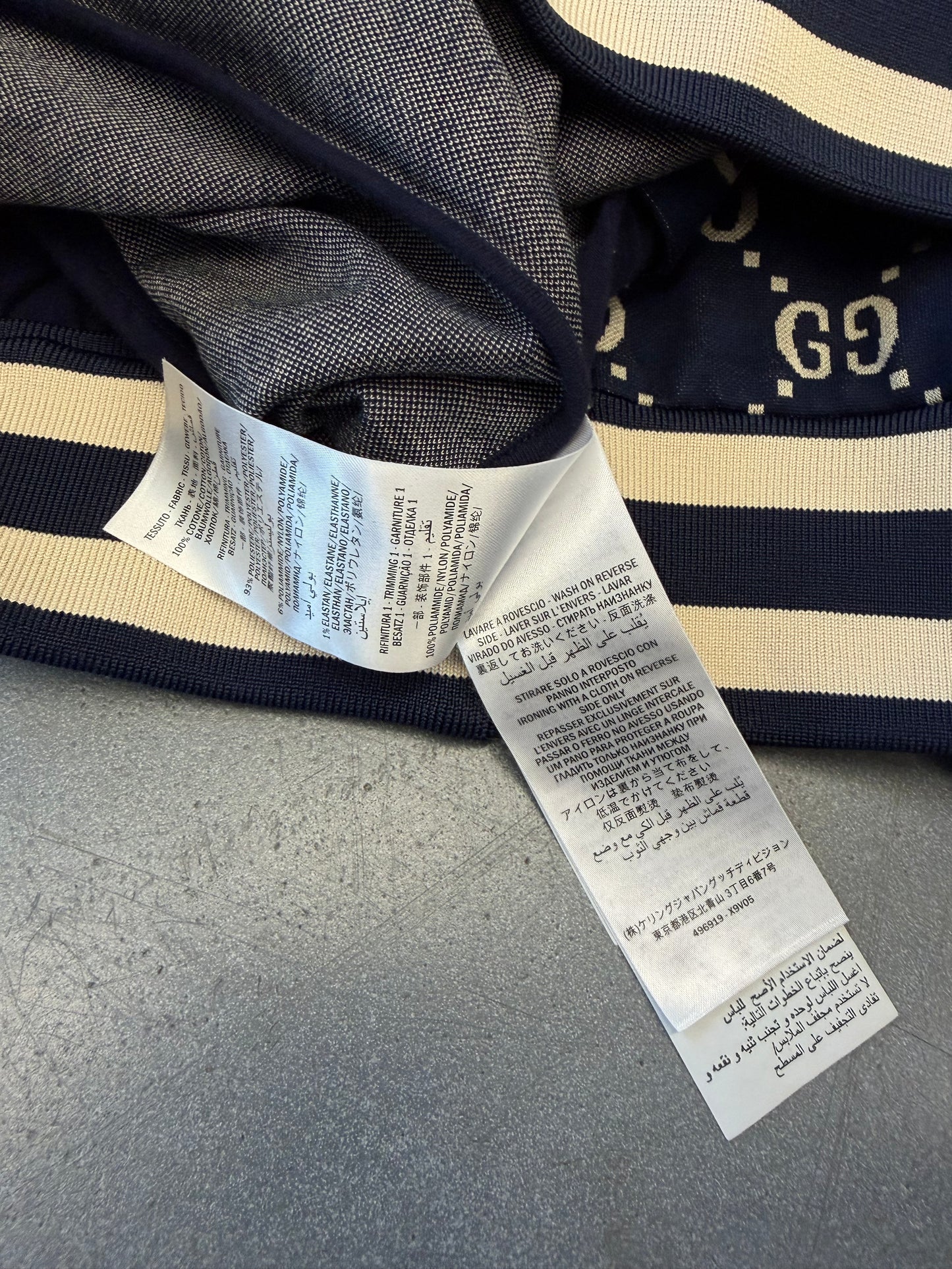 GUCCI MONOGRAM ZIP-UP TRAINING TRACK SUIT