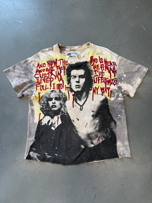 SID VICIOUS & NANCY SPUNGEN MOSQUITOHEAD TEE (HANES TAG)