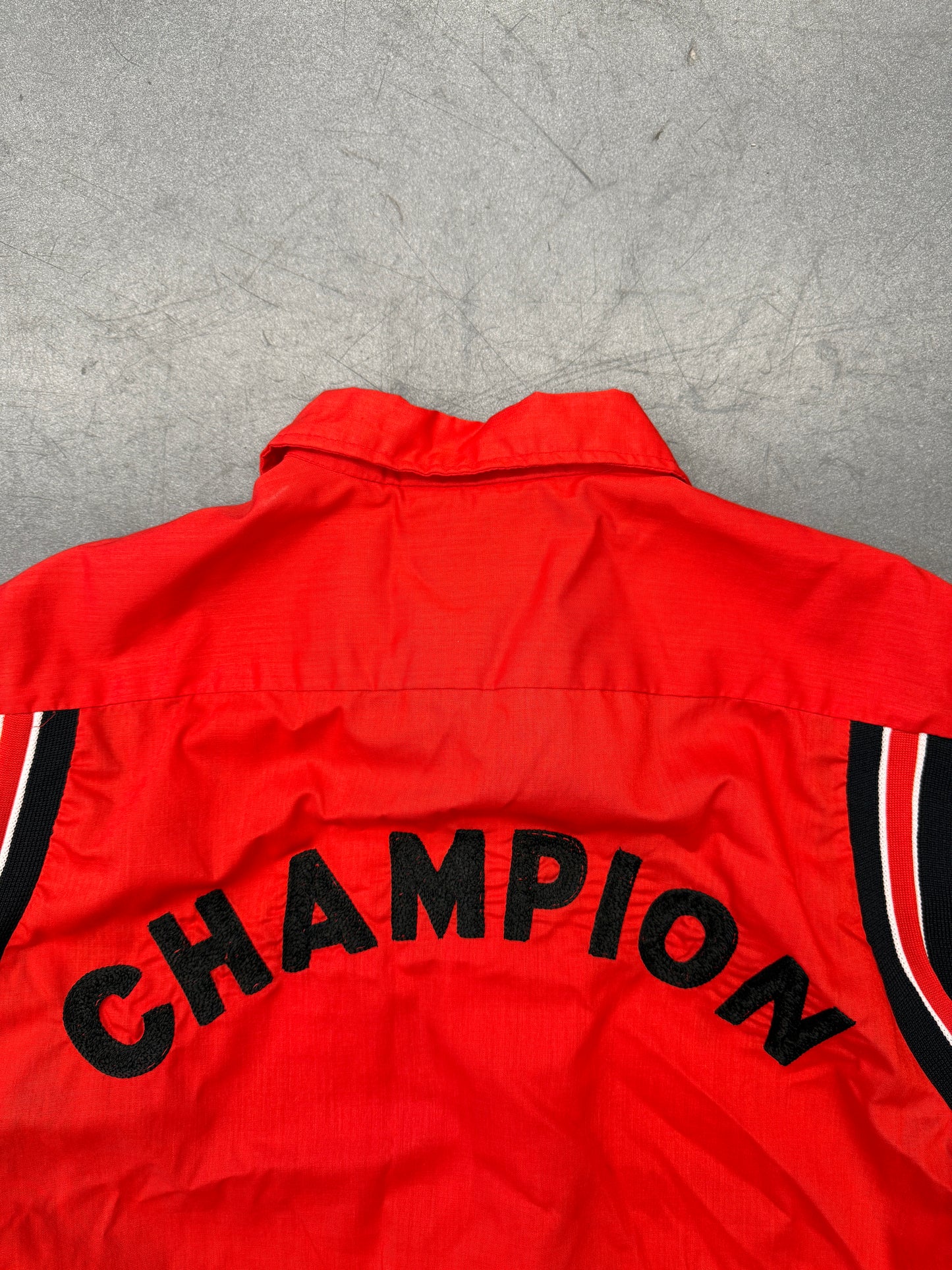60'S TIM CHAMPION CHAINSTITCH BOWLING BUTTON UP SHIRT (HILTON TAG)